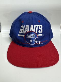 Vintage New York Giants 2000 NFC Champions Snapback Hat Drew