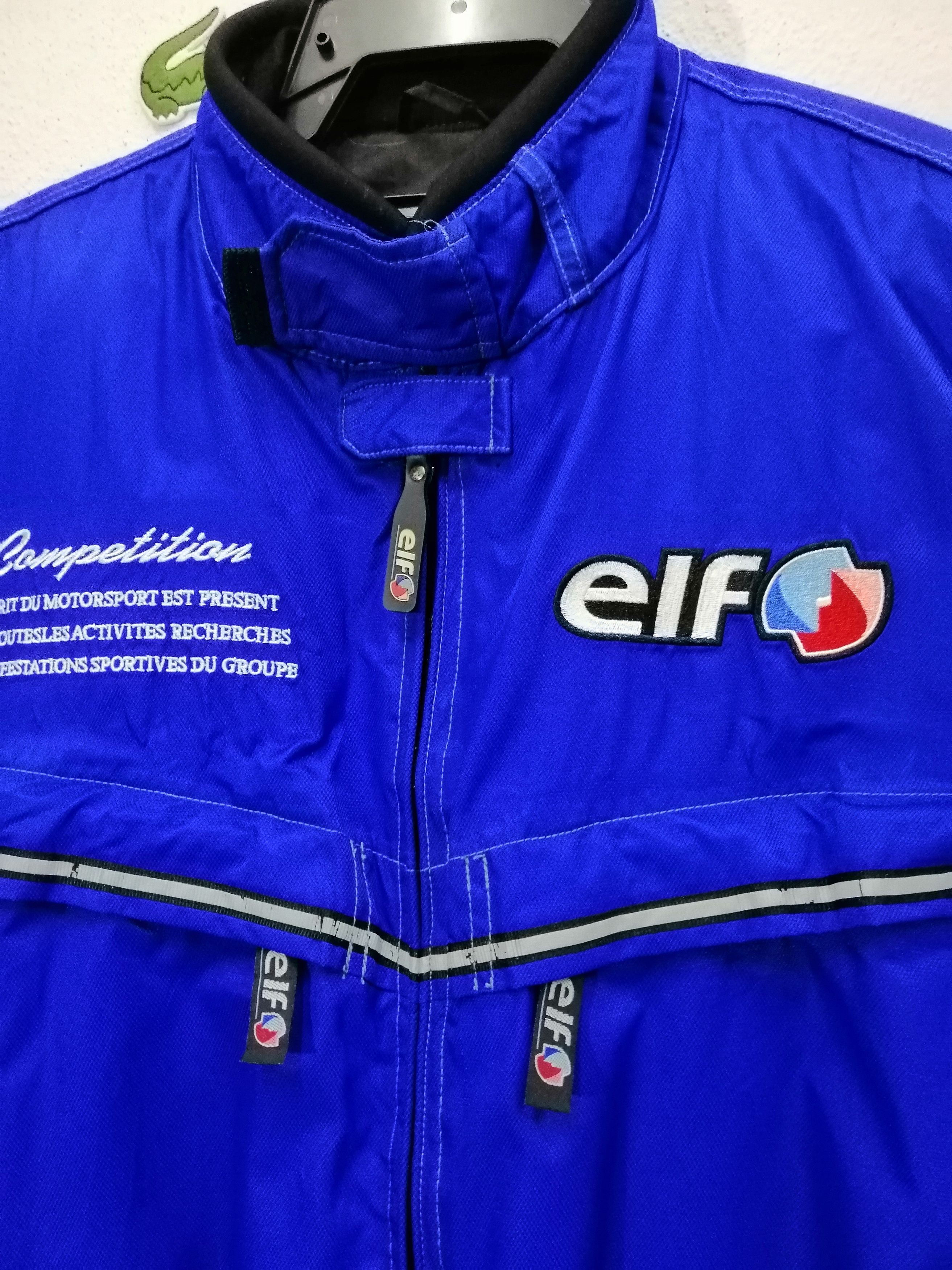 All Sport × Japanese Brand ELF MOTO SPORT COMPETITION BLUE JACKET Size US XXL / EU 58 / 5 - 7 Thumbnail