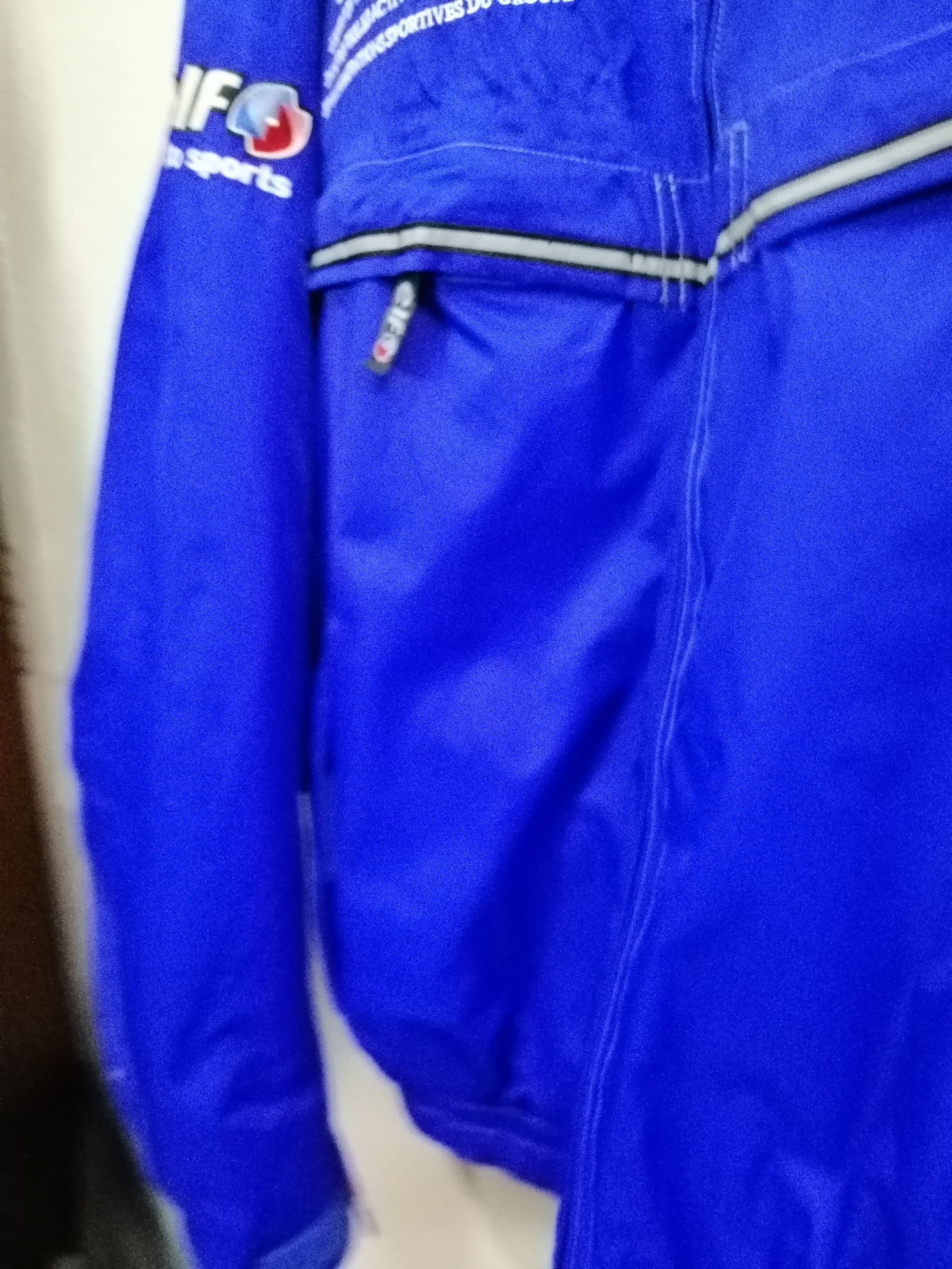 All Sport × Japanese Brand ELF MOTO SPORT COMPETITION BLUE JACKET Size US XXL / EU 58 / 5 - 6 Thumbnail