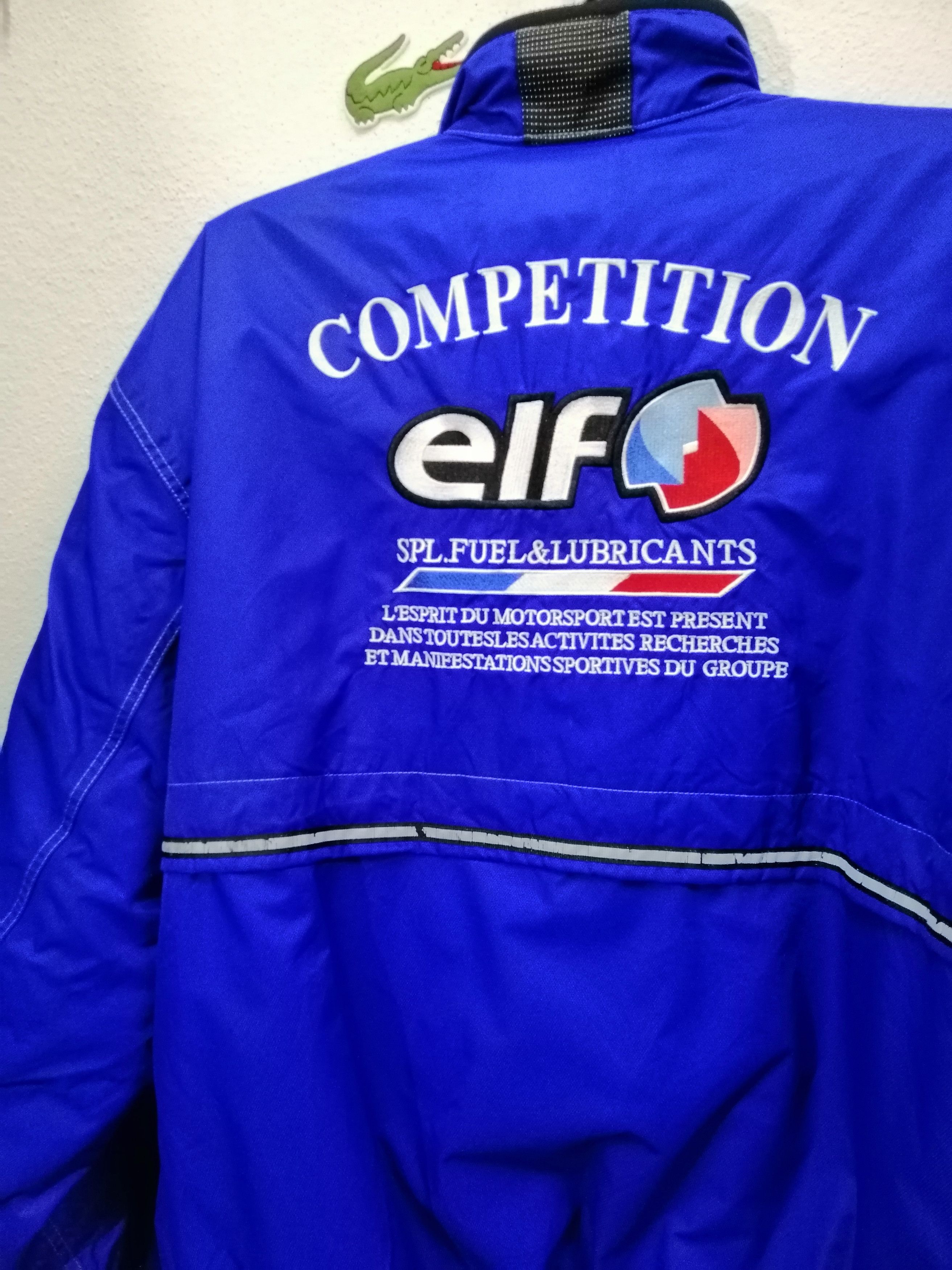 All Sport × Japanese Brand ELF MOTO SPORT COMPETITION BLUE JACKET Size US XXL / EU 58 / 5 - 3 Thumbnail