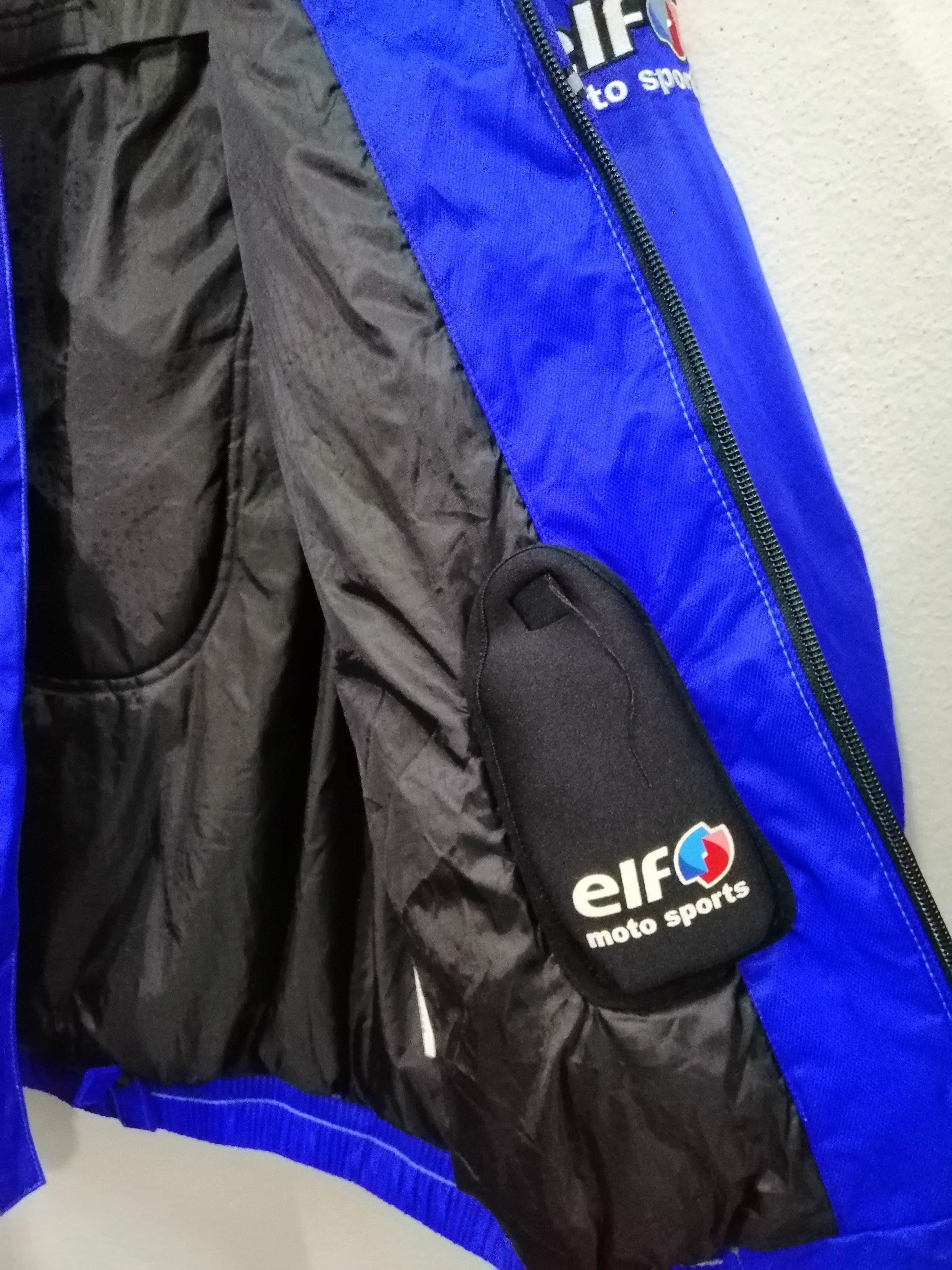 All Sport × Japanese Brand ELF MOTO SPORT COMPETITION BLUE JACKET Size US XXL / EU 58 / 5 - 10 Thumbnail