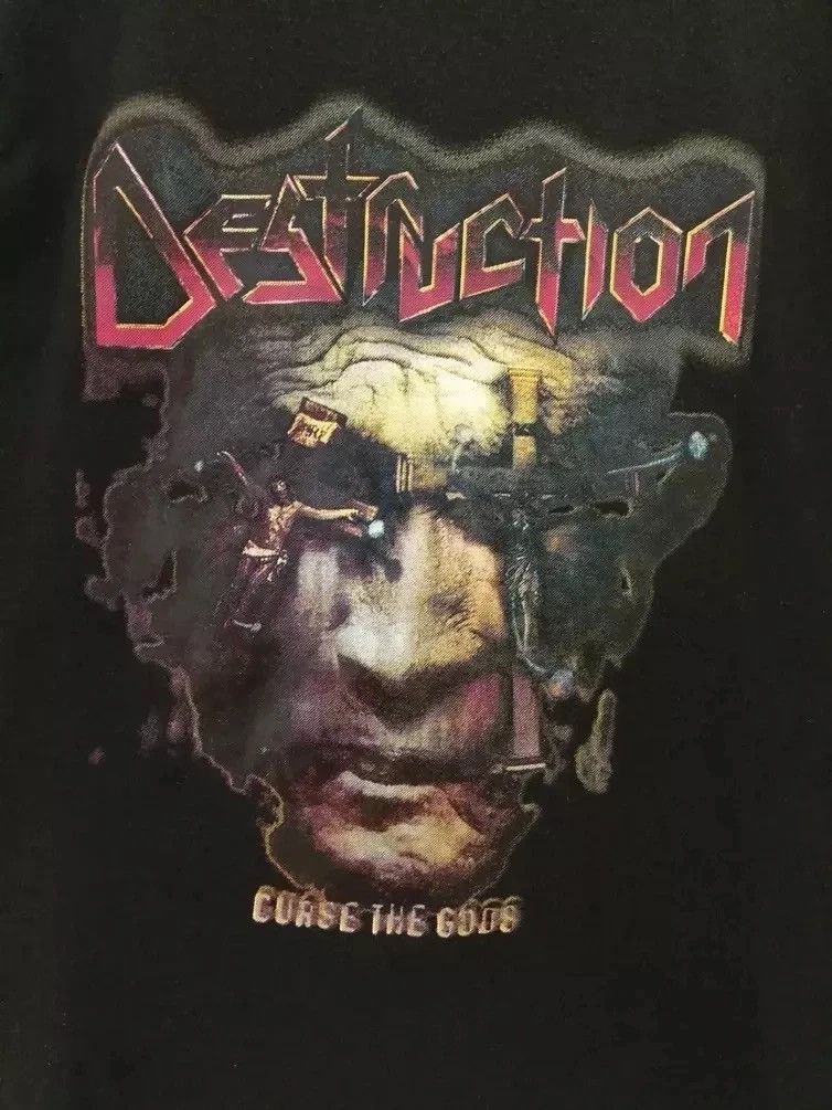 Band Tees Destruction German Trash Metal Band tshirt tour tshirt Size US M / EU 48-50 / 2 - 5 Thumbnail