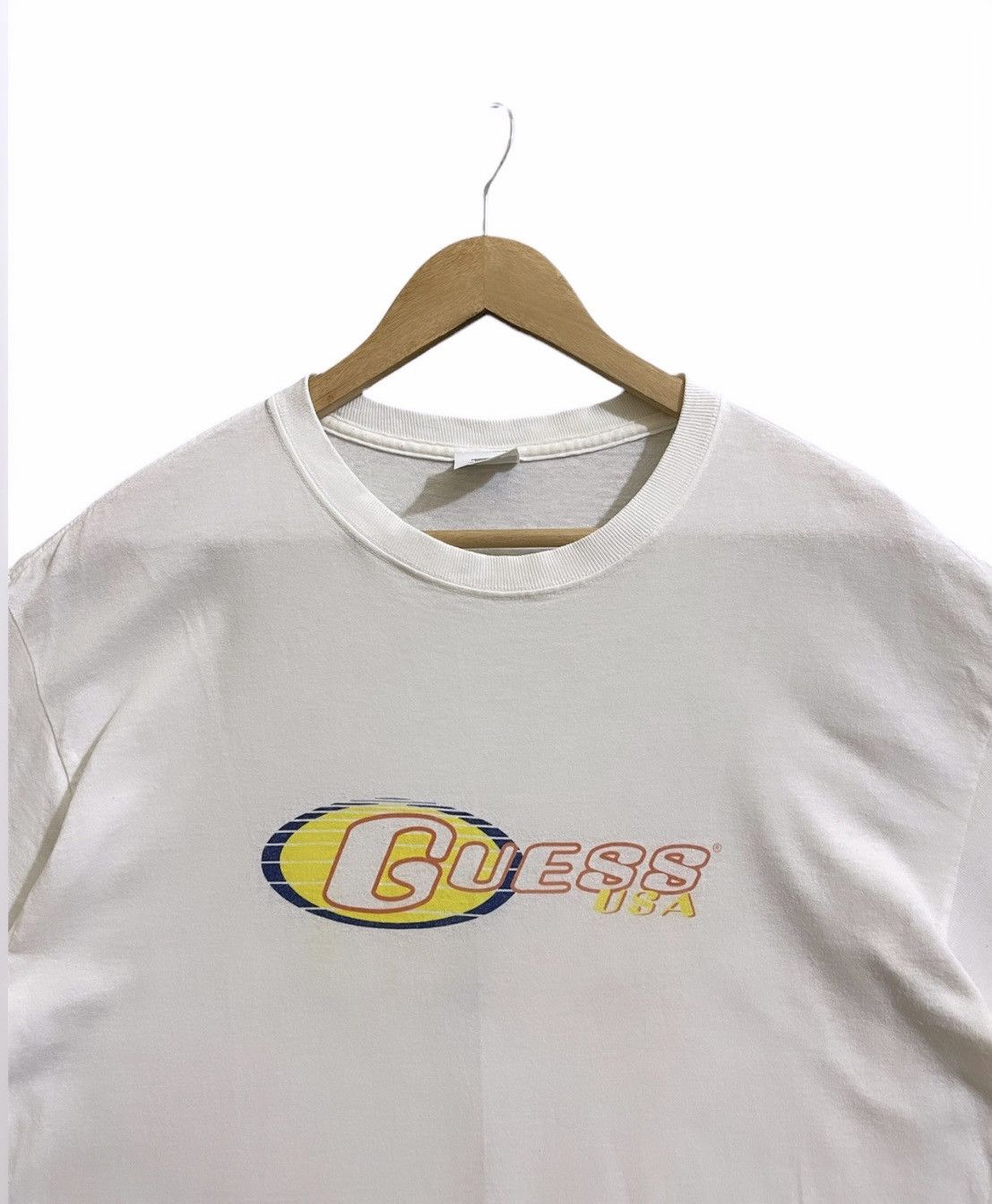 Guess × Vintage Vintage Guess USA logo tee Size US L / EU 52-54 / 3 - 3 Thumbnail