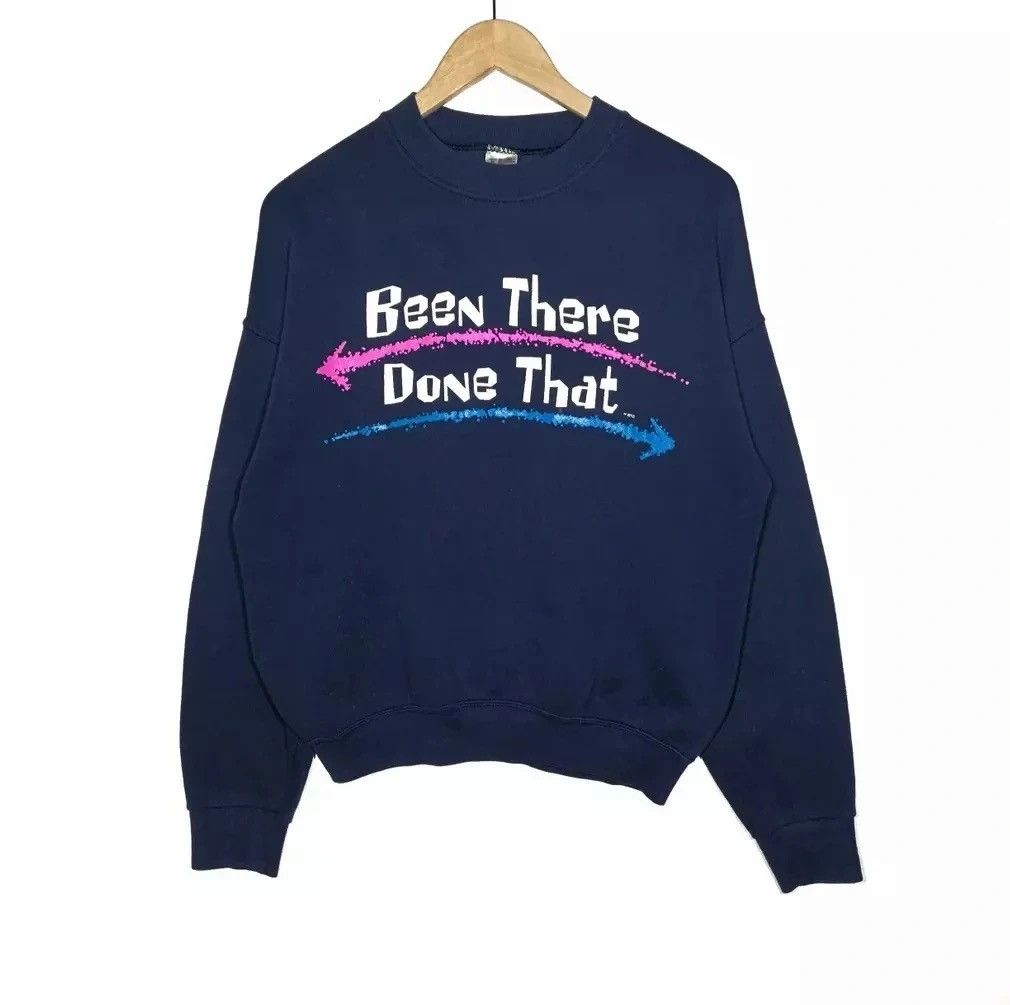 Vintage vintage sweatshirt “ been there done that “ Size US M / EU 48-50 / 2 - 1 Thumbnail