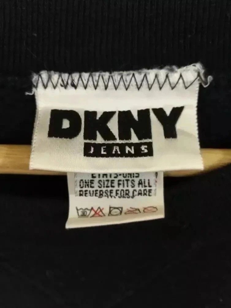 DKNY × Vintage Vintage 90s DKNY Sweatshirt Donna Karan New York Size US L / EU 52-54 / 3 - 5 Thumbnail