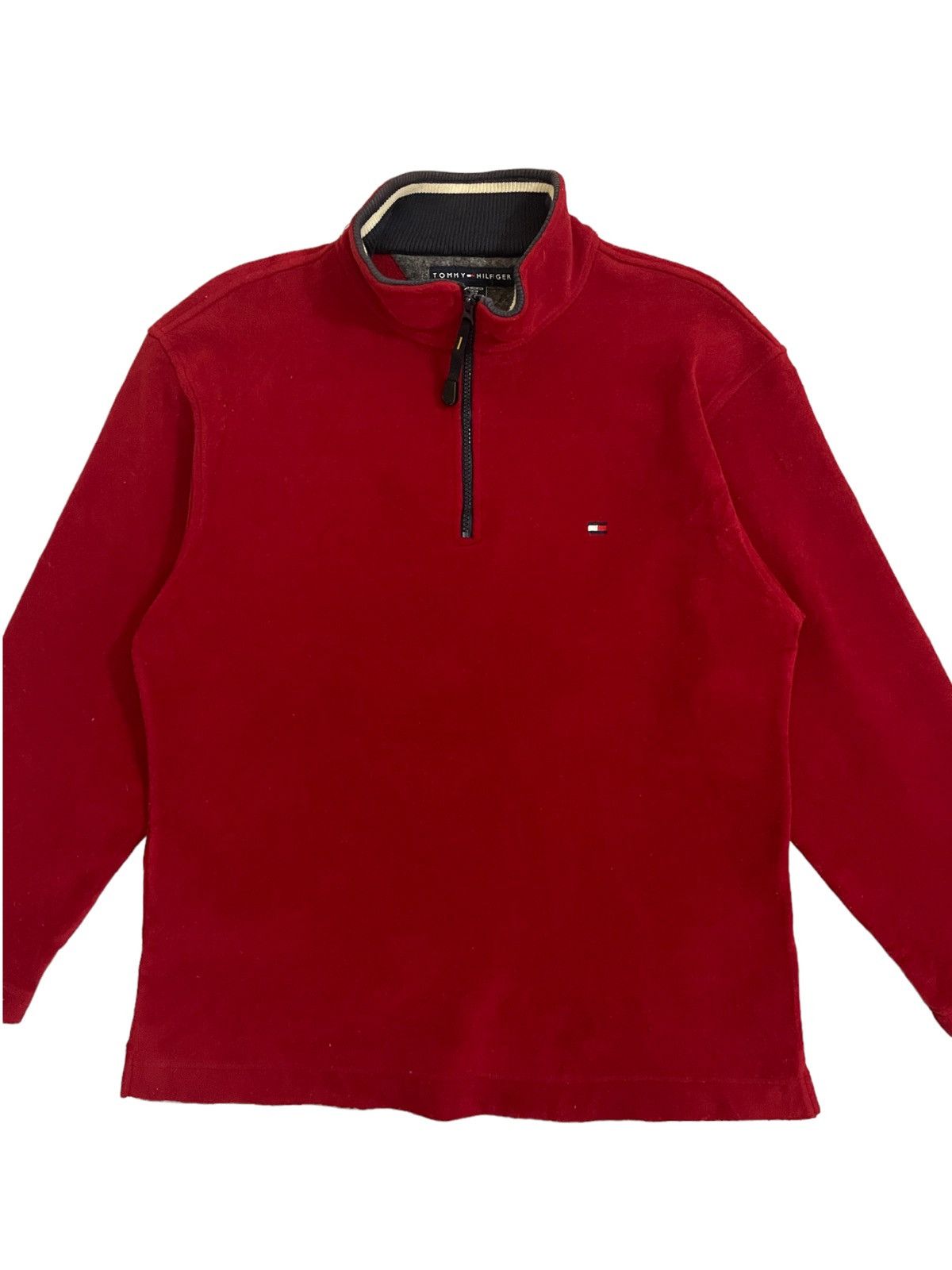 Tommy Hilfiger tommy hilfiger fleece jacket pullover Size US L / EU 52-54 / 3 - 3 Thumbnail