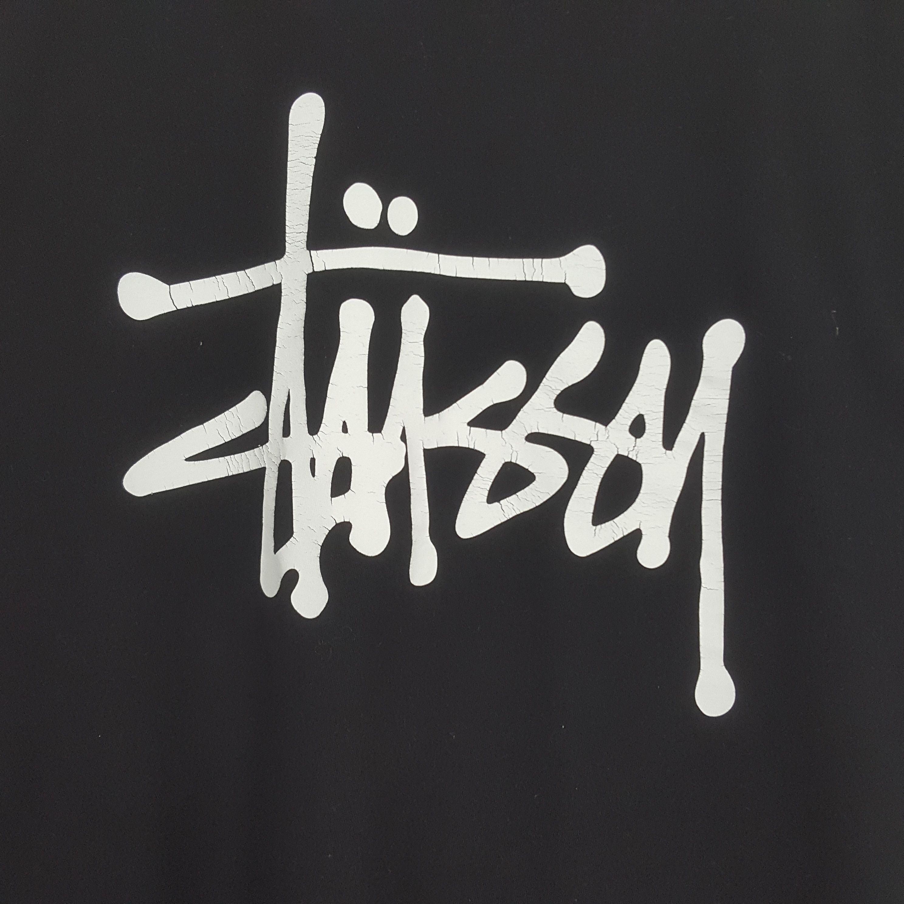 Stussy Vintage Stussy Skateboard Style Big Logo Art Tshirt Size US XL / EU 56 / 4 - 2 Thumbnail