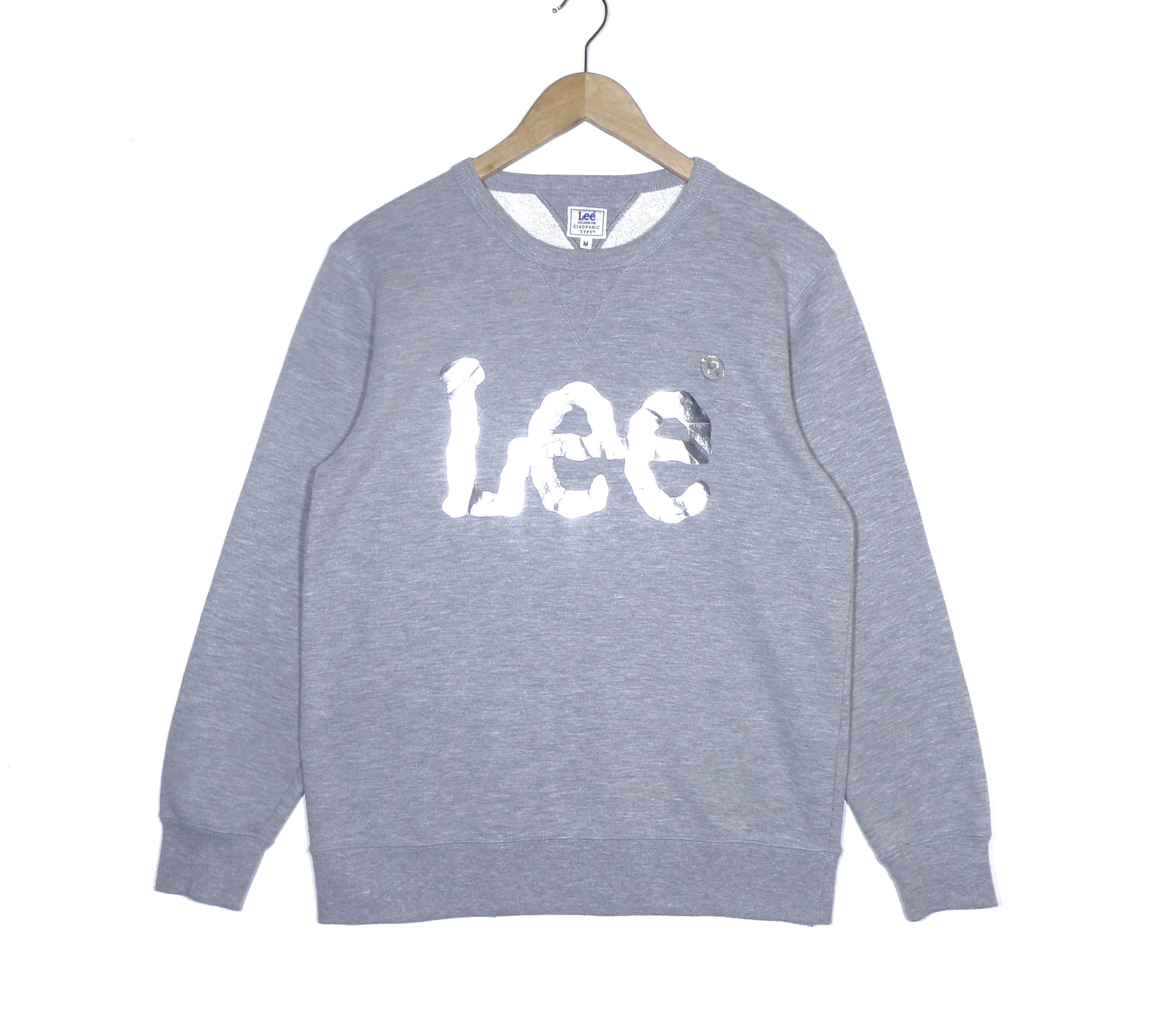 Lee × Vintage Vintage Lee Sweatshirt Lee big logo crew neck Size US M / EU 48-50 / 2 - 1 Thumbnail