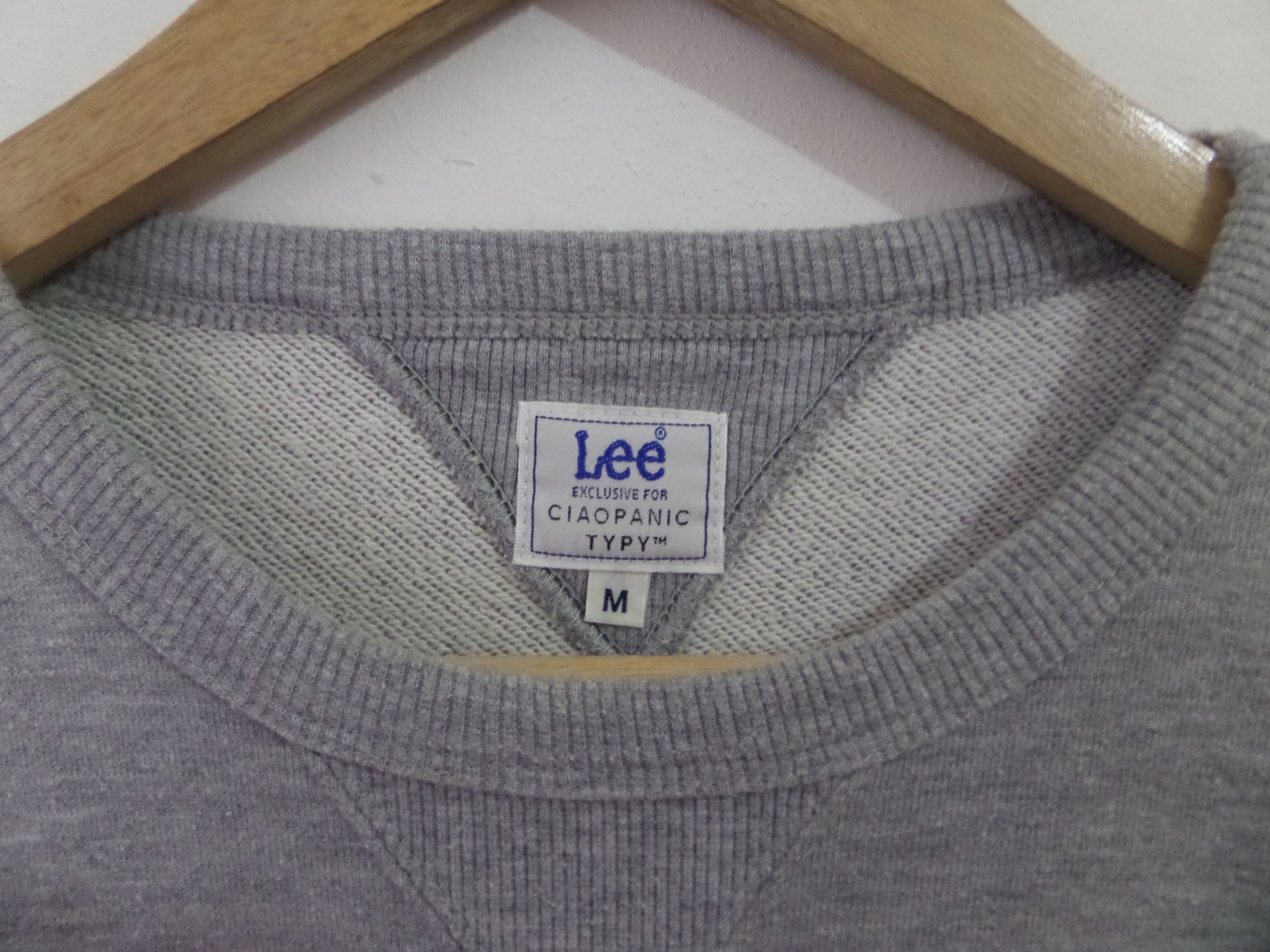 Lee × Vintage Vintage Lee Sweatshirt Lee big logo crew neck Size US M / EU 48-50 / 2 - 4 Thumbnail