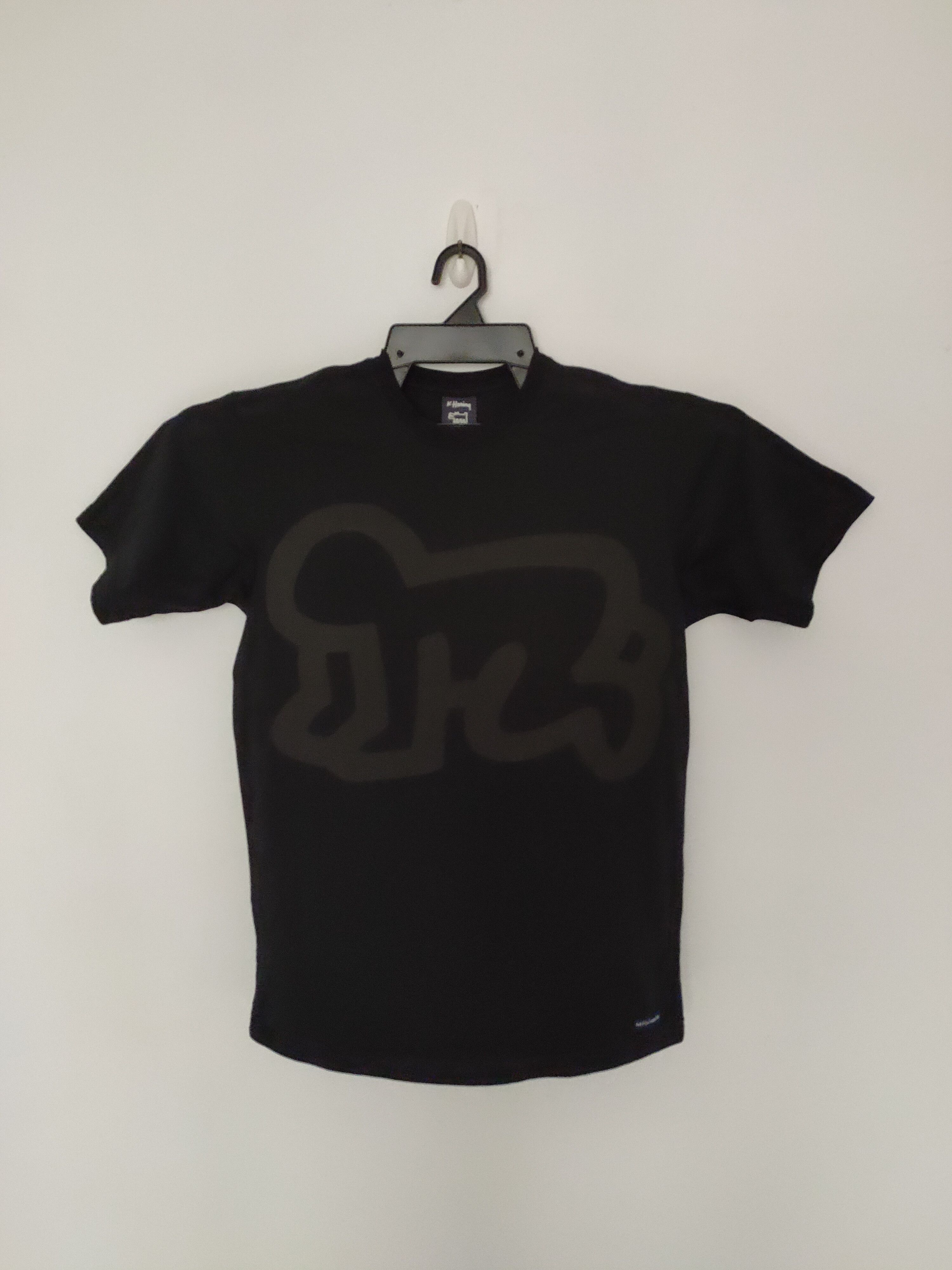 Keith Haring VINTAGE 90s KEITH HARING TSHIRT POP ART Size US L / EU 52-54 / 3 - 1 Thumbnail