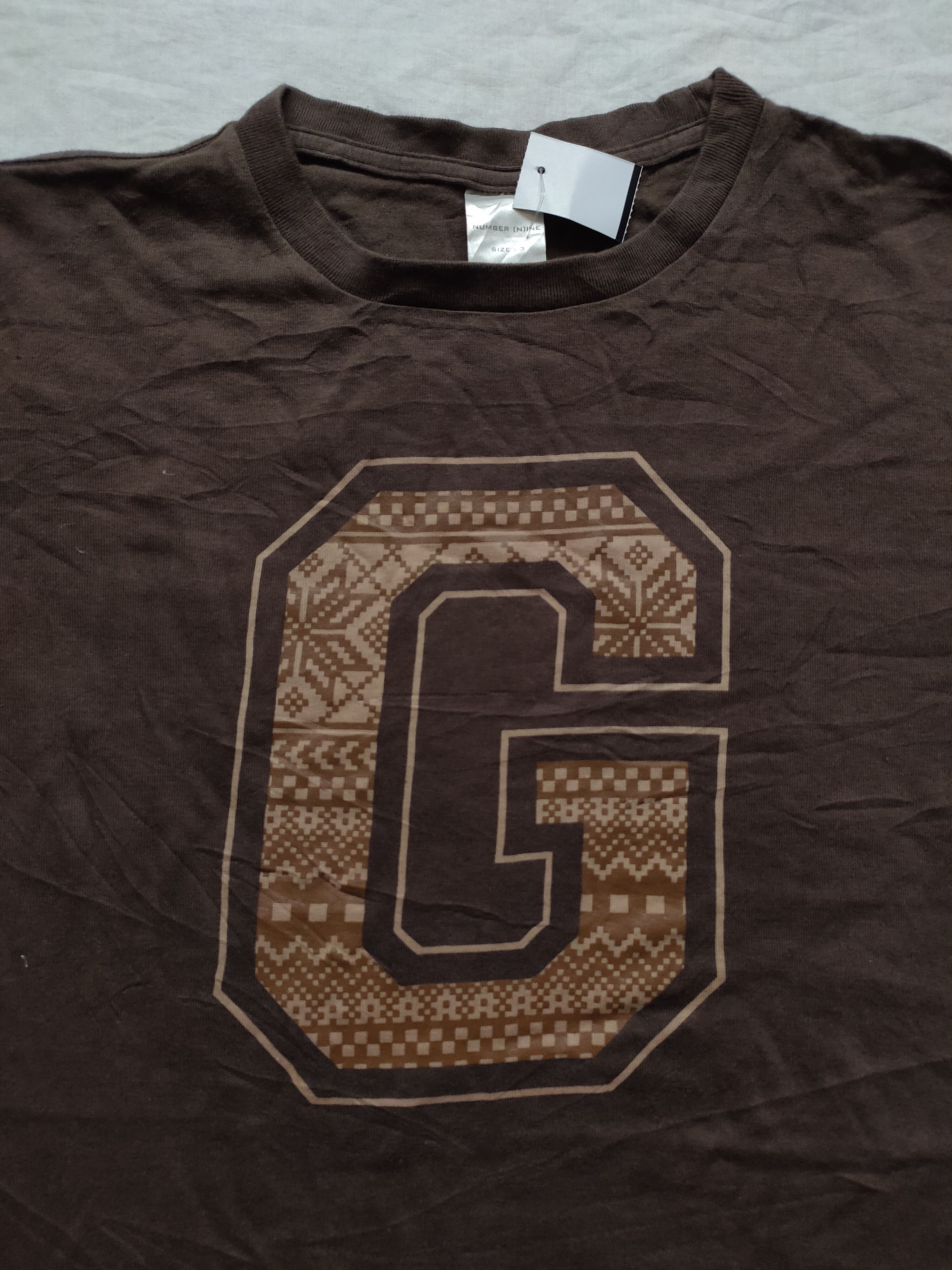 Number (N)ine Number (N)ine 'G' Logo Tshirt Size US M / EU 48-50 / 2 - 2 Thumbnail
