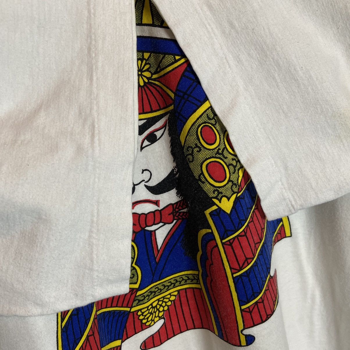 Vintage 80s Samurai Japanese Swordsman Single Stitch Tee