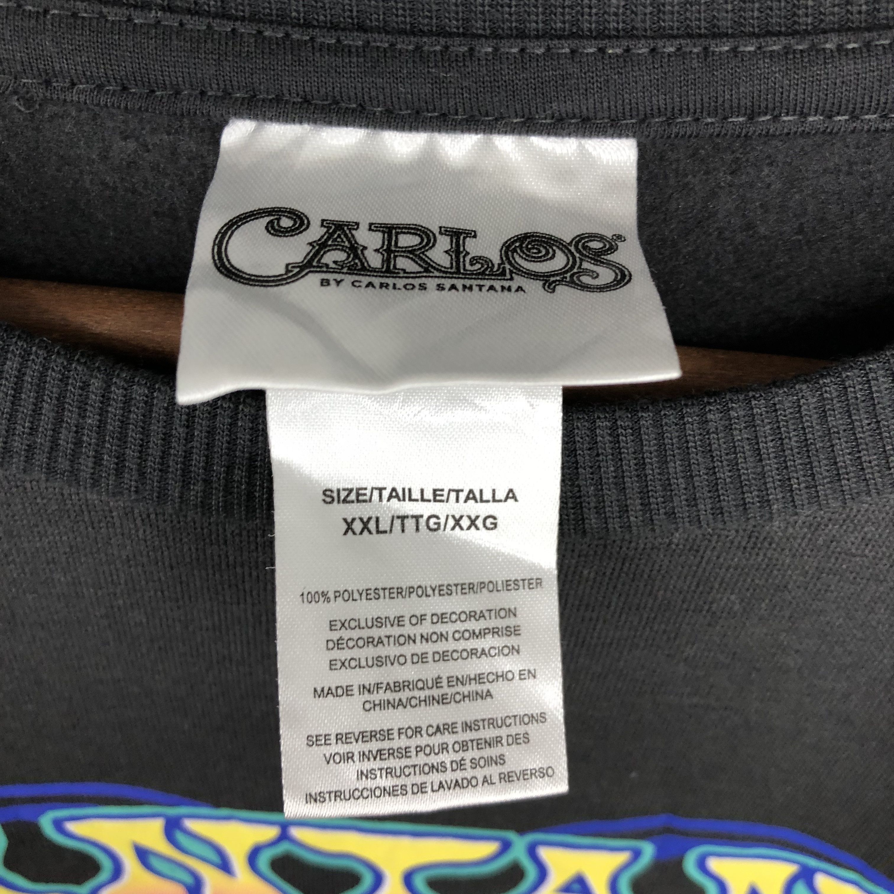 Band Tees Carlos Santana Woodstock New York Crewneck Sweatshirt Size US XXL / EU 58 / 5 - 6 Thumbnail