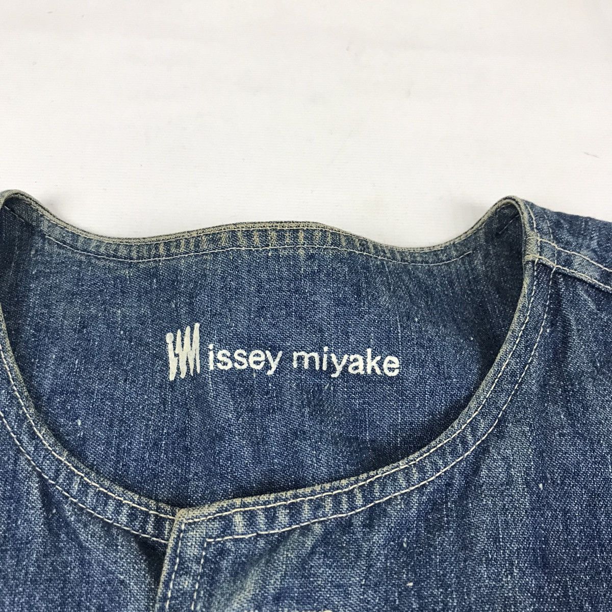 Issey Miyake Issey Miyake Oversized Denim Trench jacket Size US L / EU 52-54 / 3 - 10 Thumbnail