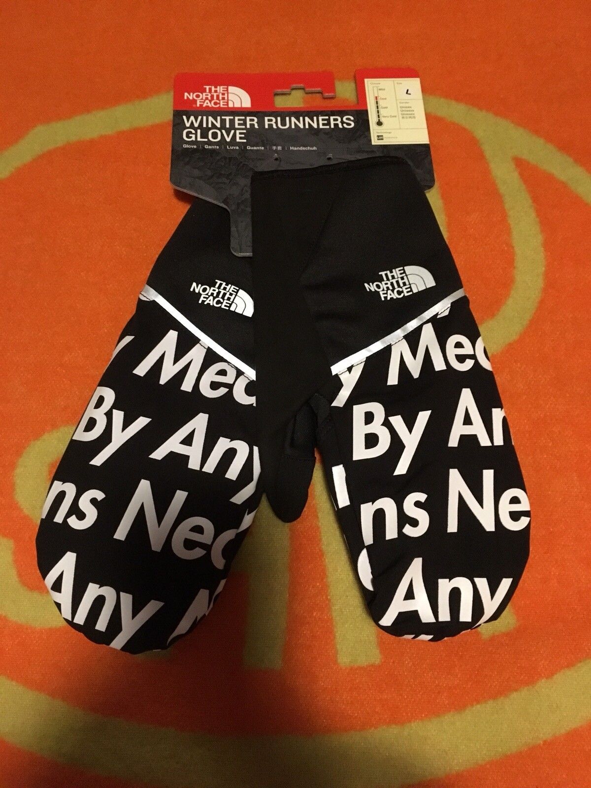 Supreme Supreme North Face By Any Means Winter Runners Glove | Grailed