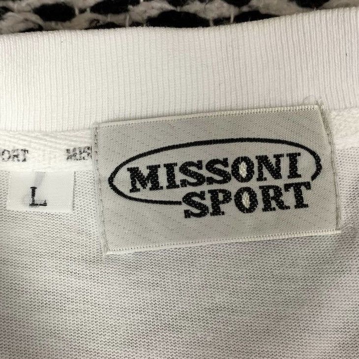 Missoni 💥Rare💥90s Vintage Missoni Sport Shirt Embroidery Spellout Size US L / EU 52-54 / 3 - 11 Thumbnail