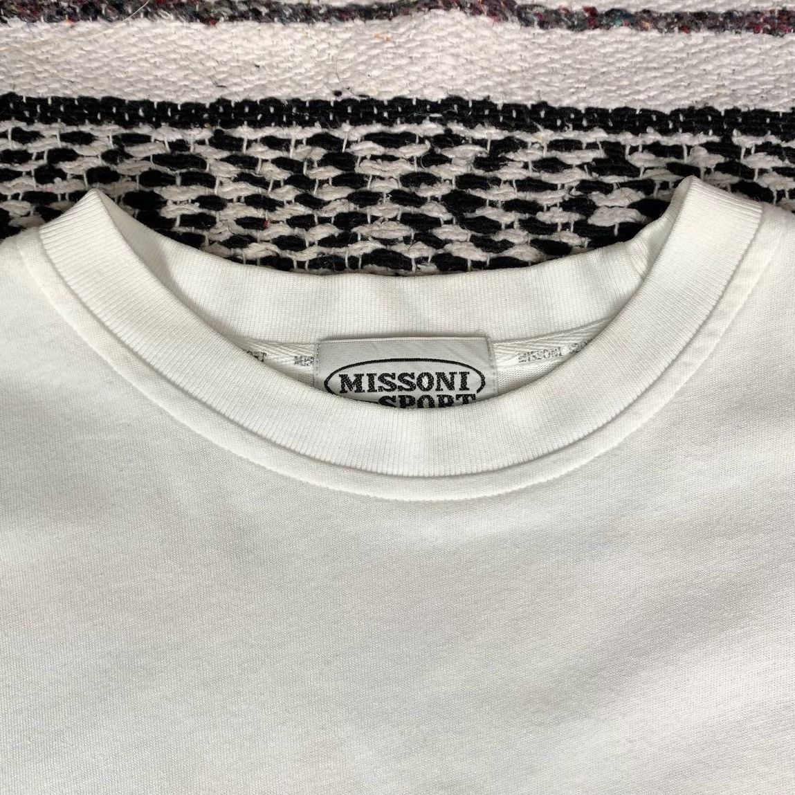 Missoni 💥Rare💥90s Vintage Missoni Sport Shirt Embroidery Spellout Size US L / EU 52-54 / 3 - 6 Thumbnail
