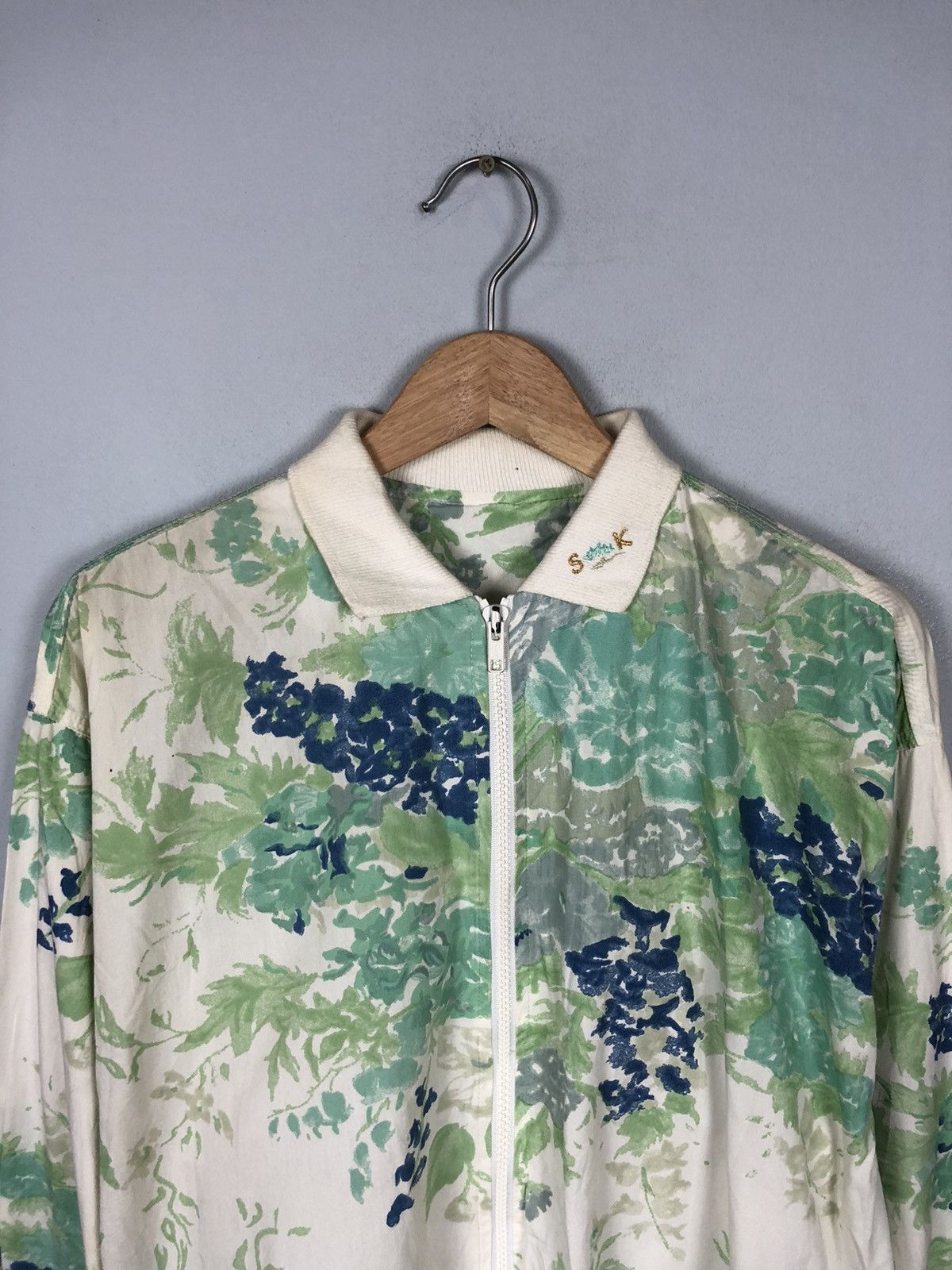 Japanese Brand × Other Japanese Brand flora All Over Print Sweater Size M / US 6-8 / IT 42-44 - 2 Thumbnail