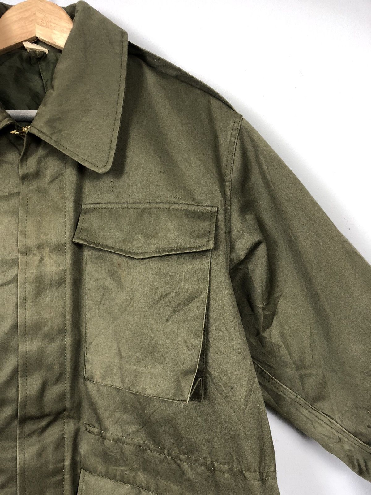 Vintage Vintage 80s Military Utility Jacket Size US L / EU 52-54 / 3 - 4 Thumbnail