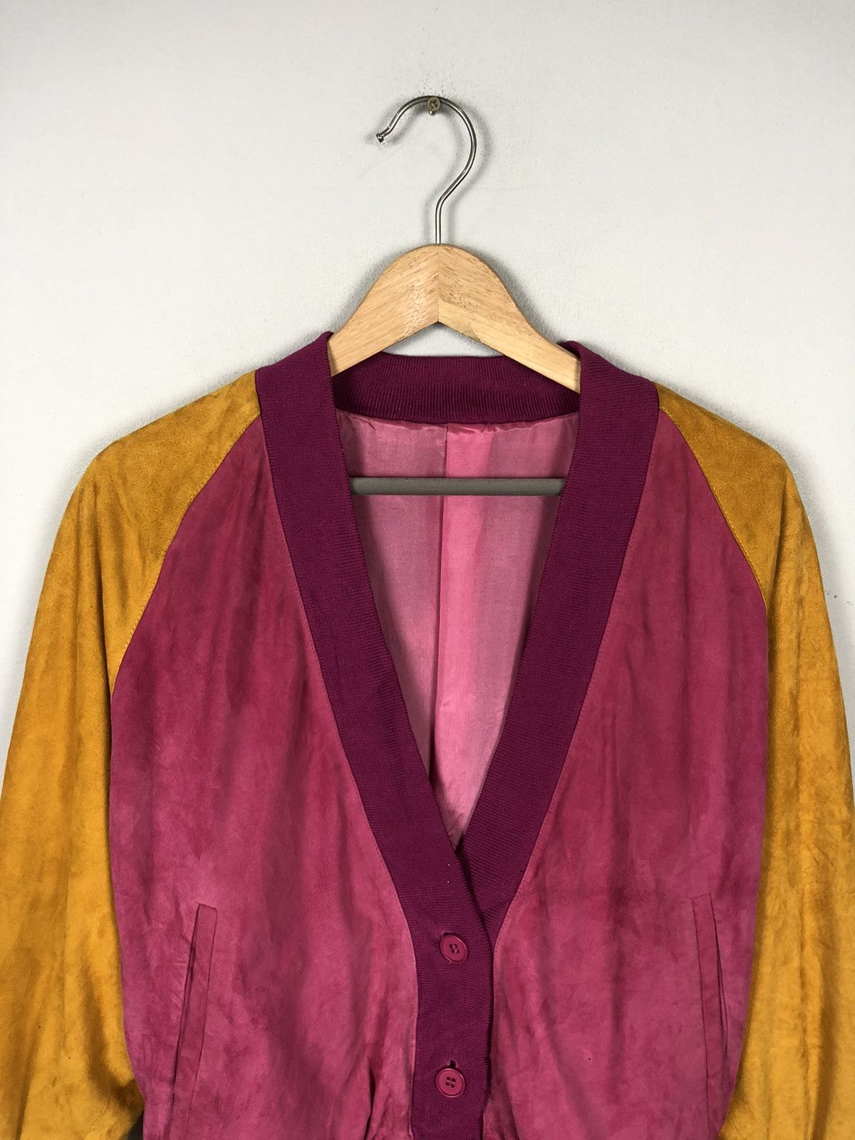Bally × Other Vintage Bally Genuine Leather Viscosse Jacket Size L / US 10 / IT 46 - 2 Thumbnail