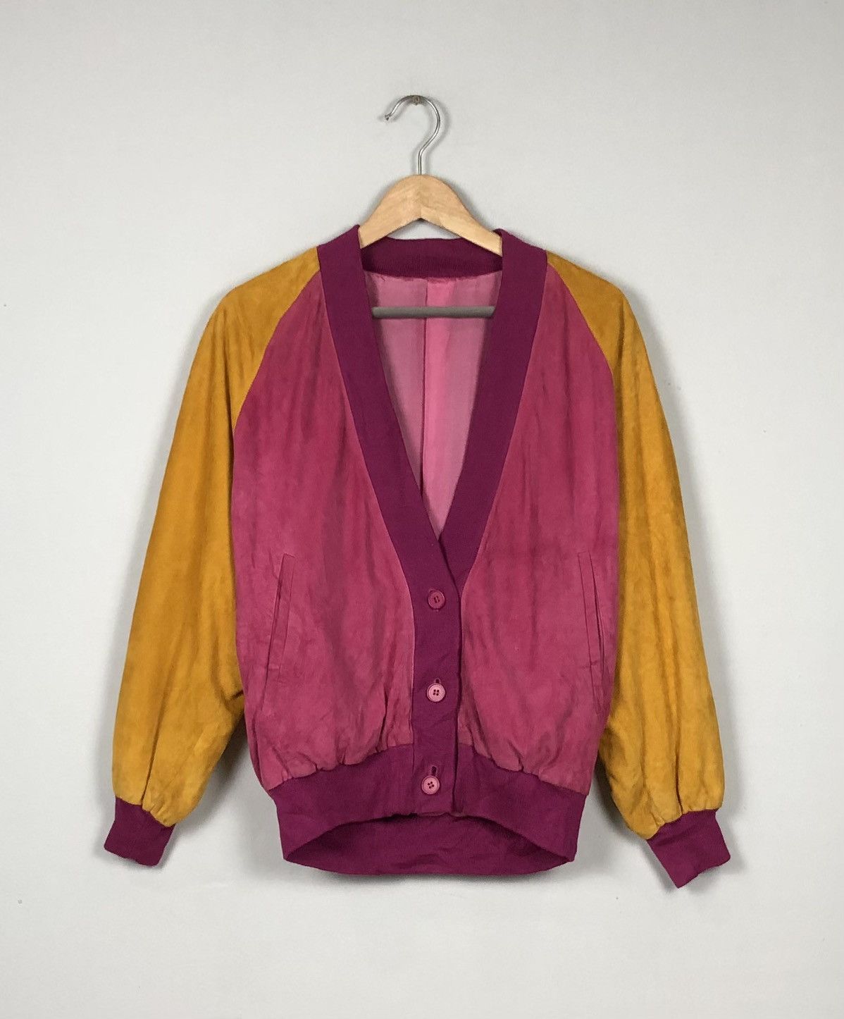 Bally × Other Vintage Bally Genuine Leather Viscosse Jacket Size L / US 10 / IT 46 - 1 Thumbnail