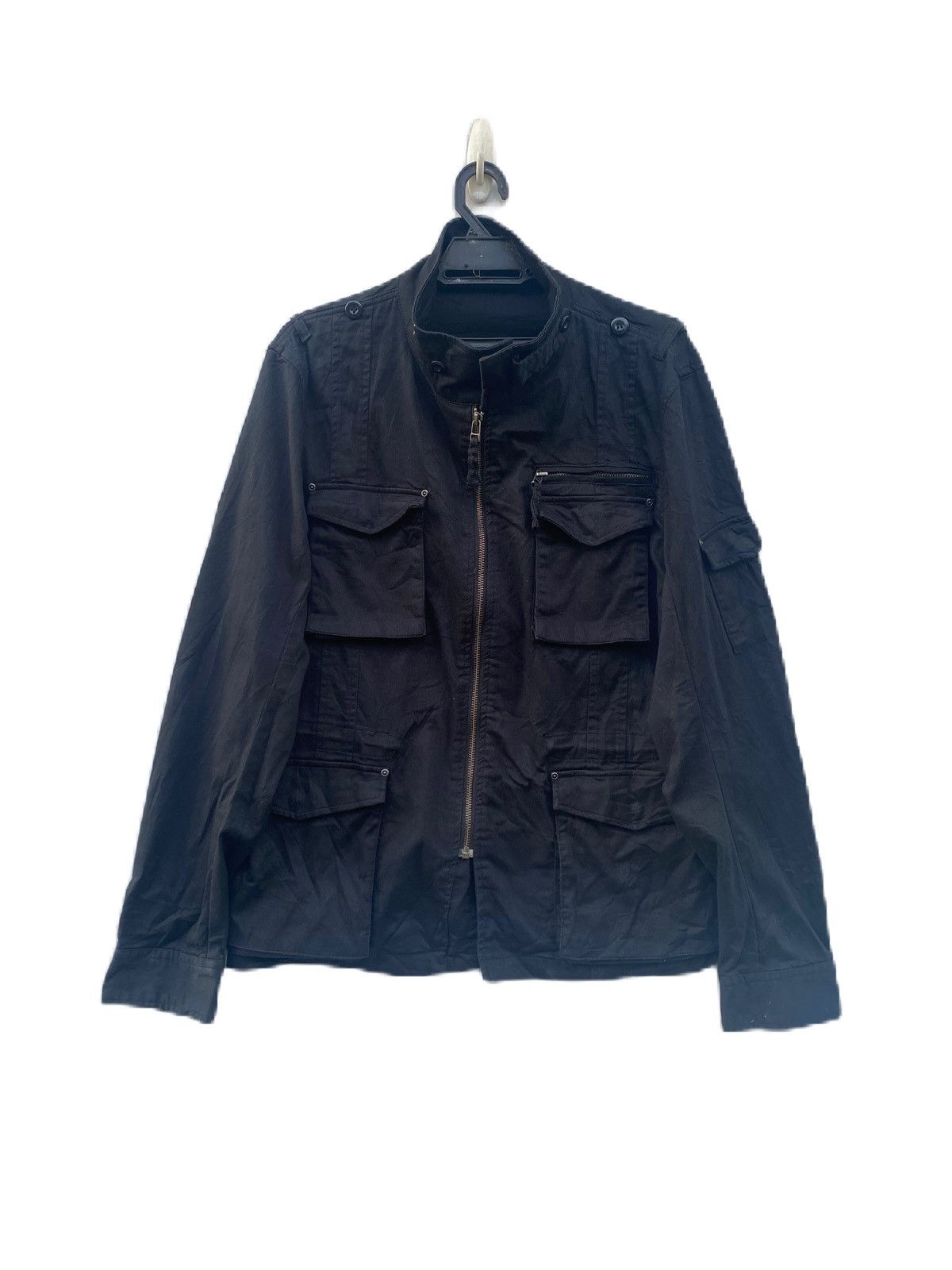 Japanese Brand MINIMALIST KANSAI YAMAMOTO SISSY CASUAL JACKET WITH HOODIES Size US M / EU 48-50 / 2 - 1 Thumbnail