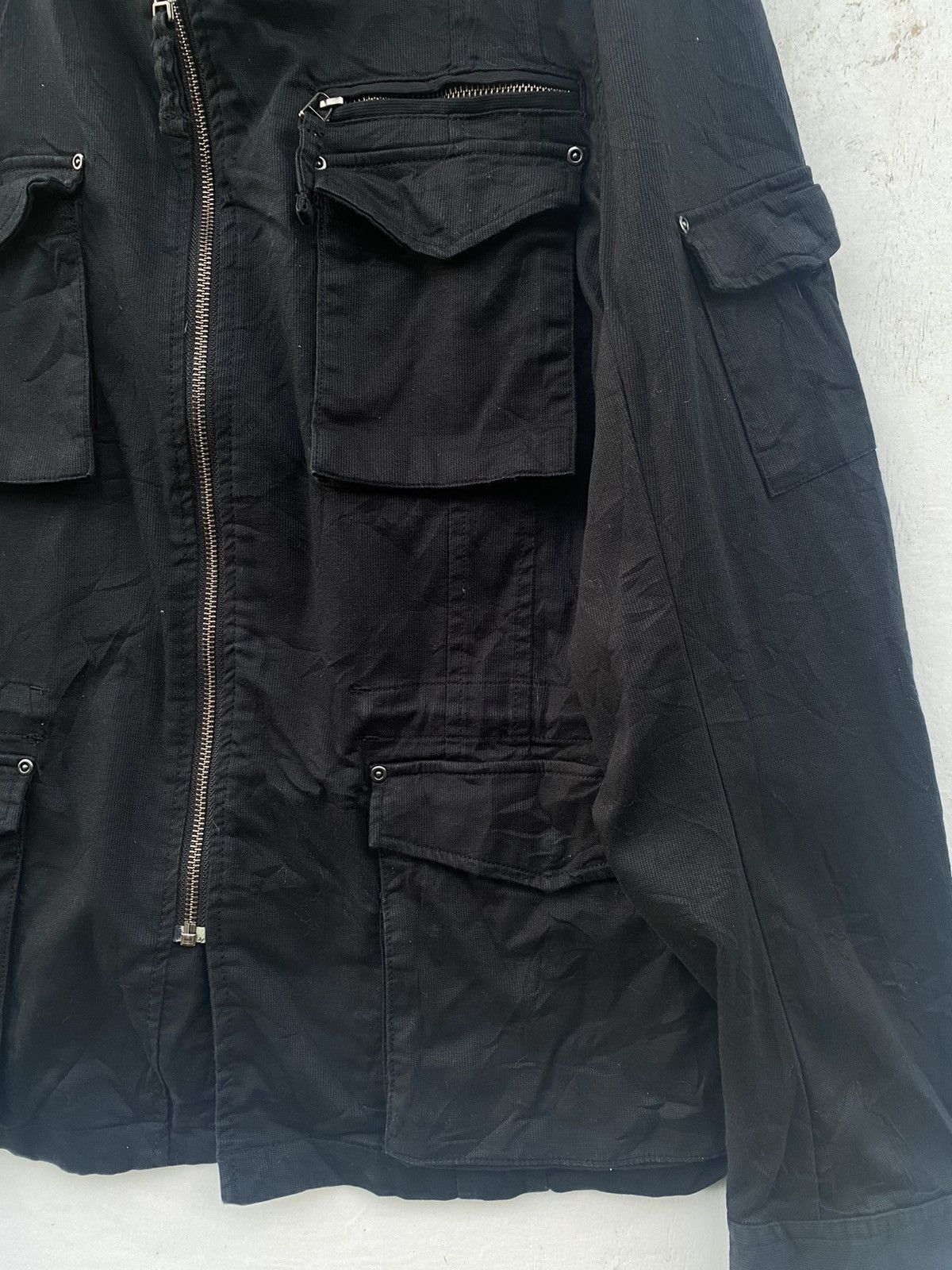 Japanese Brand MINIMALIST KANSAI YAMAMOTO SISSY CASUAL JACKET WITH HOODIES Size US M / EU 48-50 / 2 - 3 Thumbnail