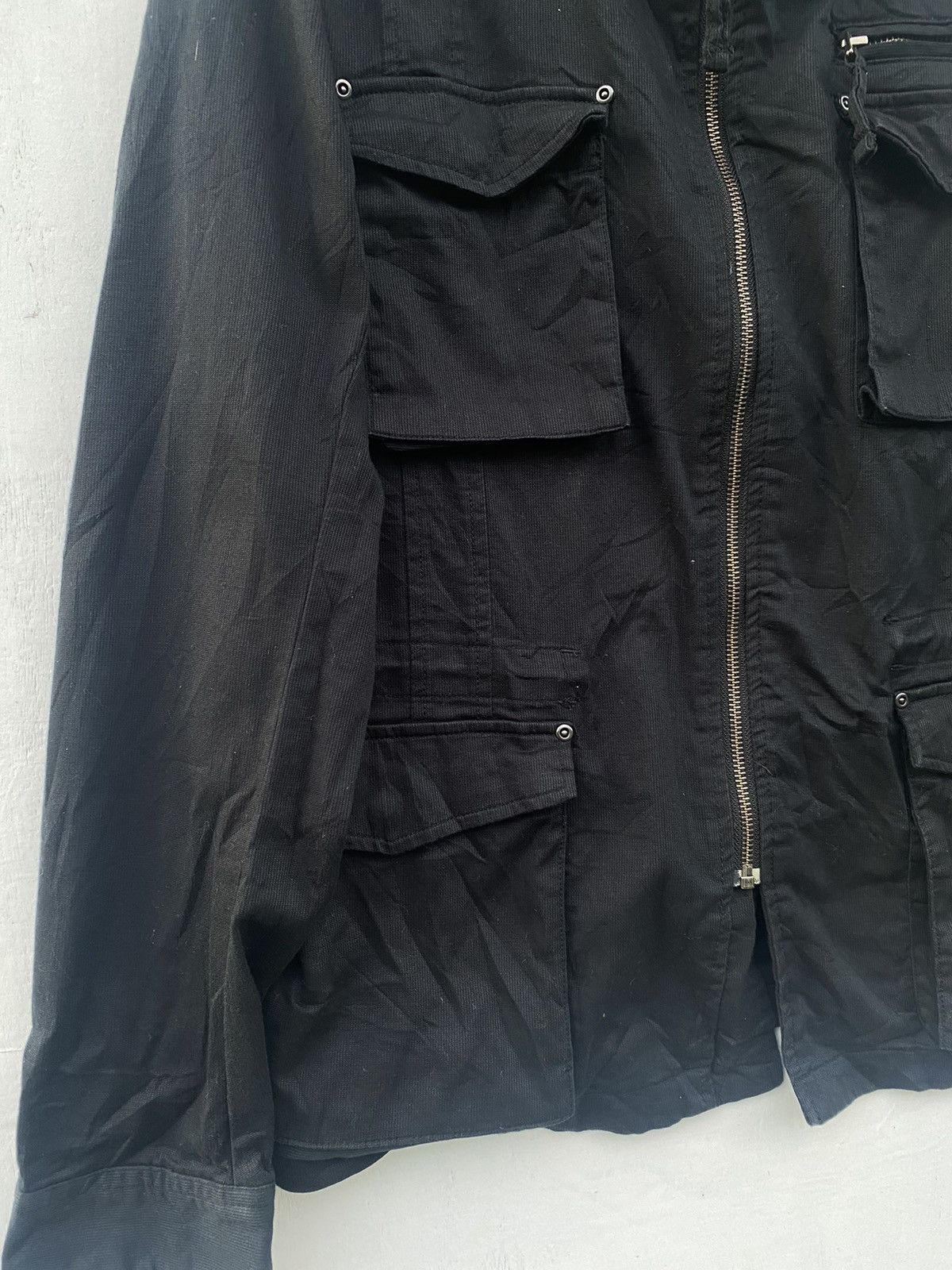 Japanese Brand MINIMALIST KANSAI YAMAMOTO SISSY CASUAL JACKET WITH HOODIES Size US M / EU 48-50 / 2 - 4 Thumbnail