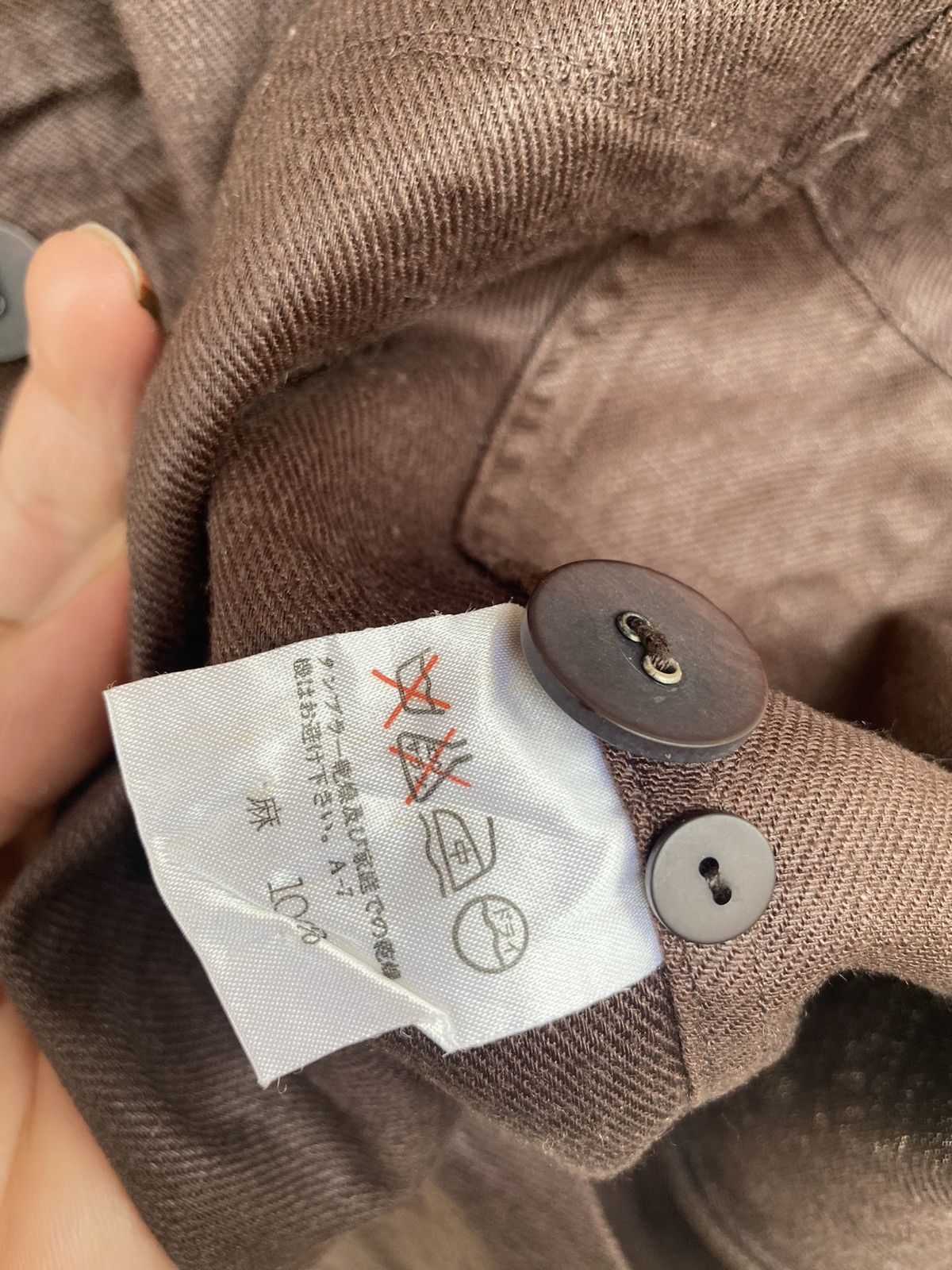 Designer × Issey Miyake × Japanese Brand Issey Miyake Plantation Embroidery Linen Jacket Men Size US M / EU 48-50 / 2 - 5 Thumbnail