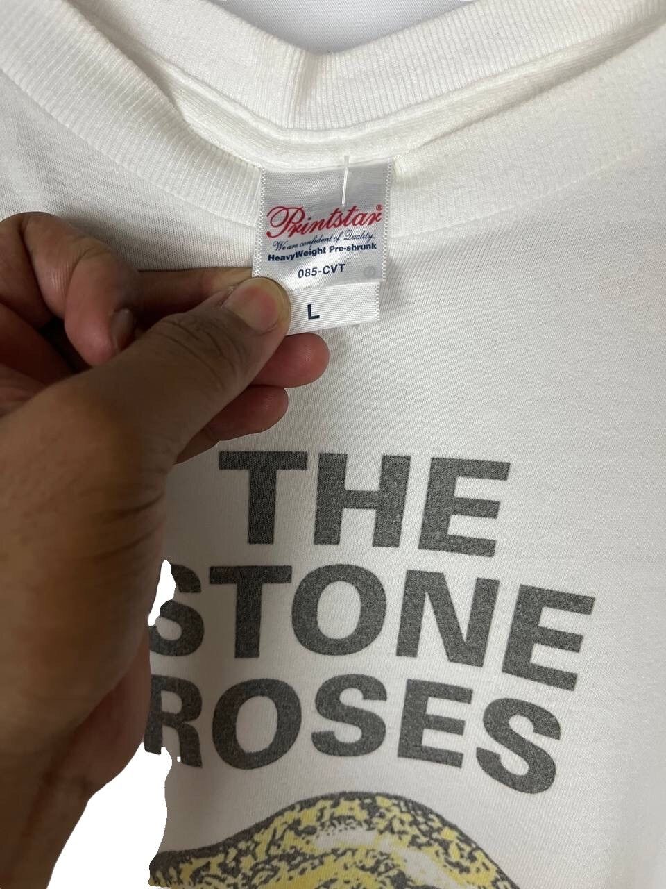 Band Tees Vintage 90's The Stone Roses Band Tees Size US L / EU 52-54 / 3 - 6 Thumbnail