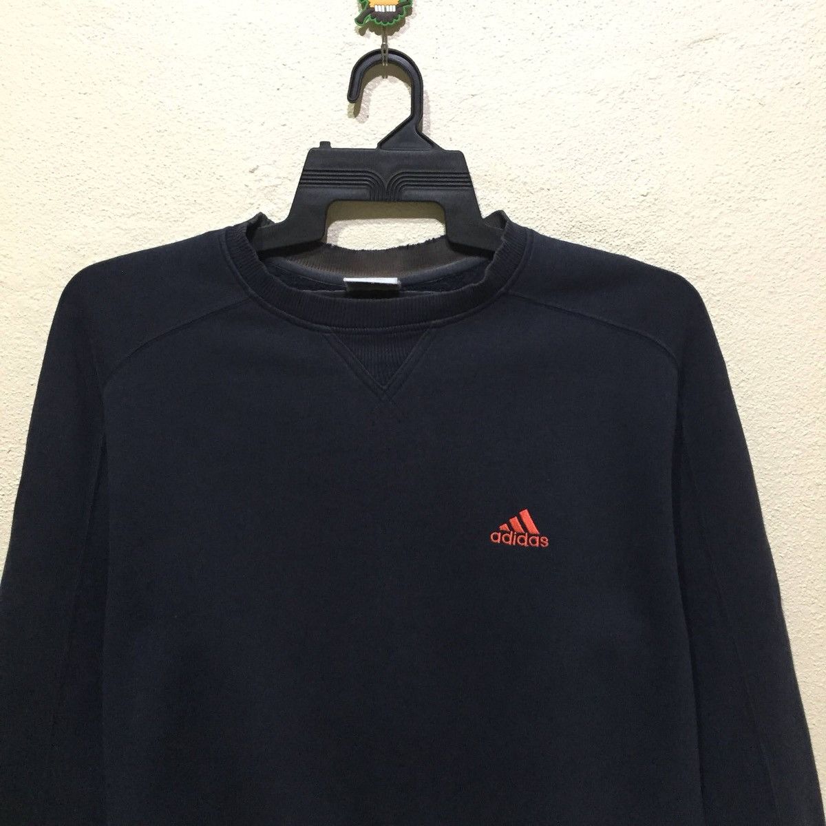 Adidas Adidas Sweatshirt Spellout Big Logo size L Size US L / EU 52-54 / 3 - 4 Thumbnail