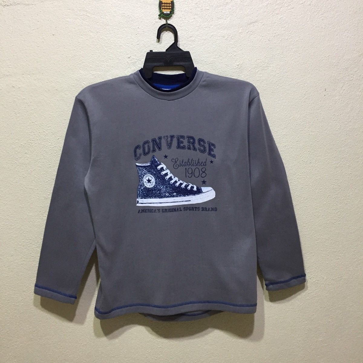 Converse CONVERSE Sweatshirt spell out Big Logo size M Size US M / EU 48-50 / 2 - 1 Thumbnail