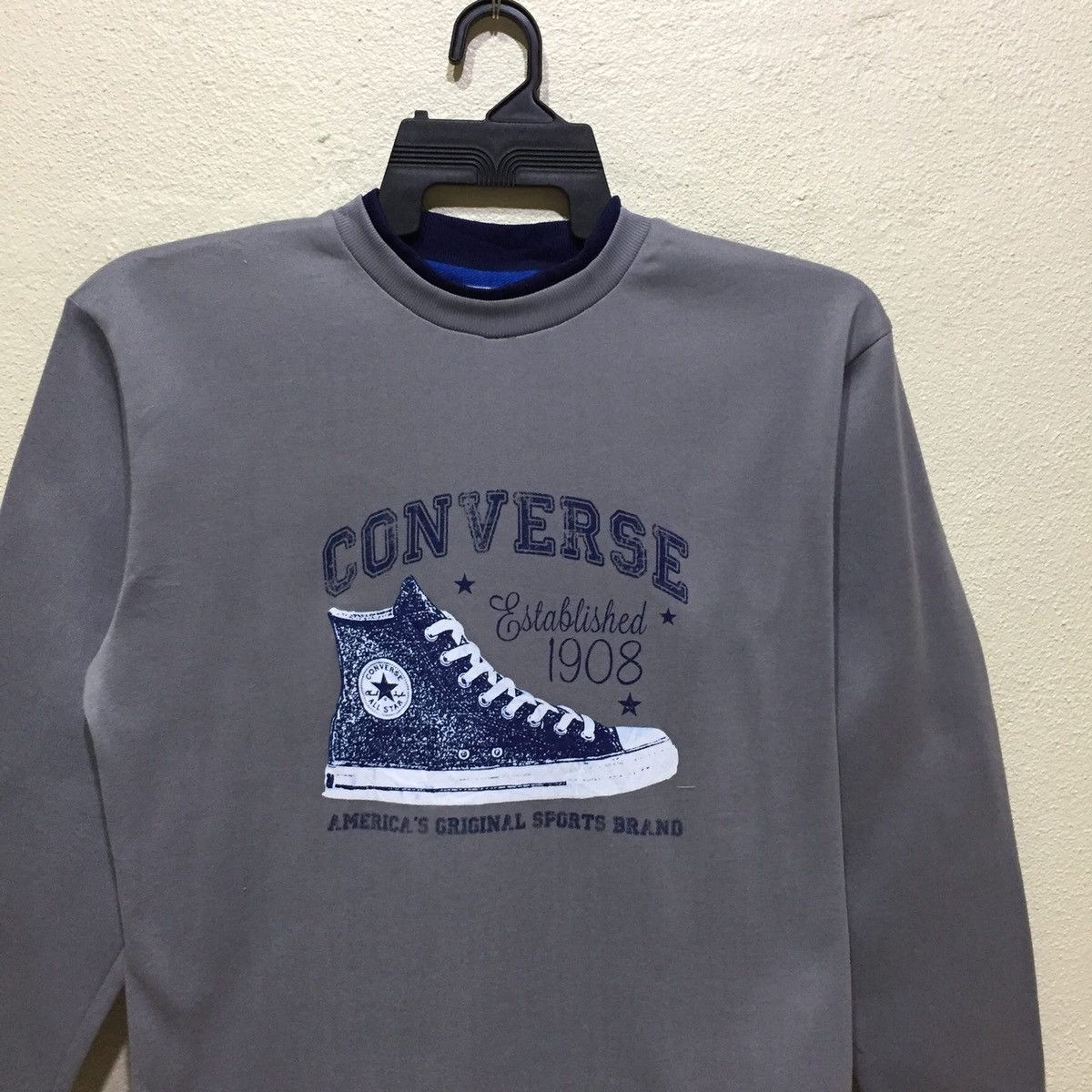 Converse CONVERSE Sweatshirt spell out Big Logo size M Size US M / EU 48-50 / 2 - 5 Thumbnail