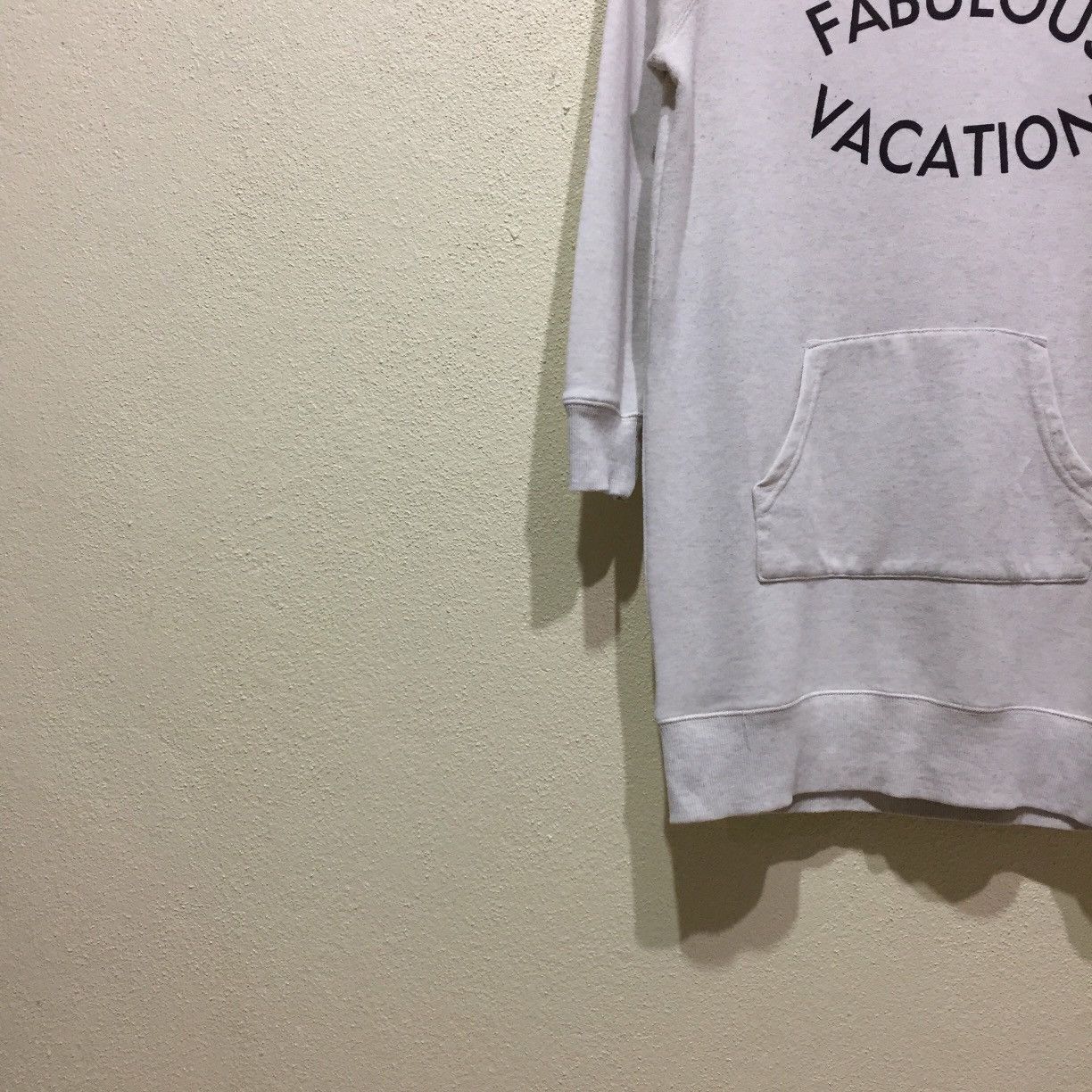 Japanese Brand BACK NUMBER Hoodie spellout FABULOUS VACATION size L fits M Size US M / EU 48-50 / 2 - 2 Thumbnail