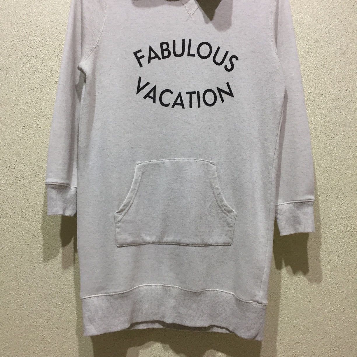 Japanese Brand BACK NUMBER Hoodie spellout FABULOUS VACATION size L fits M Size US M / EU 48-50 / 2 - 4 Thumbnail