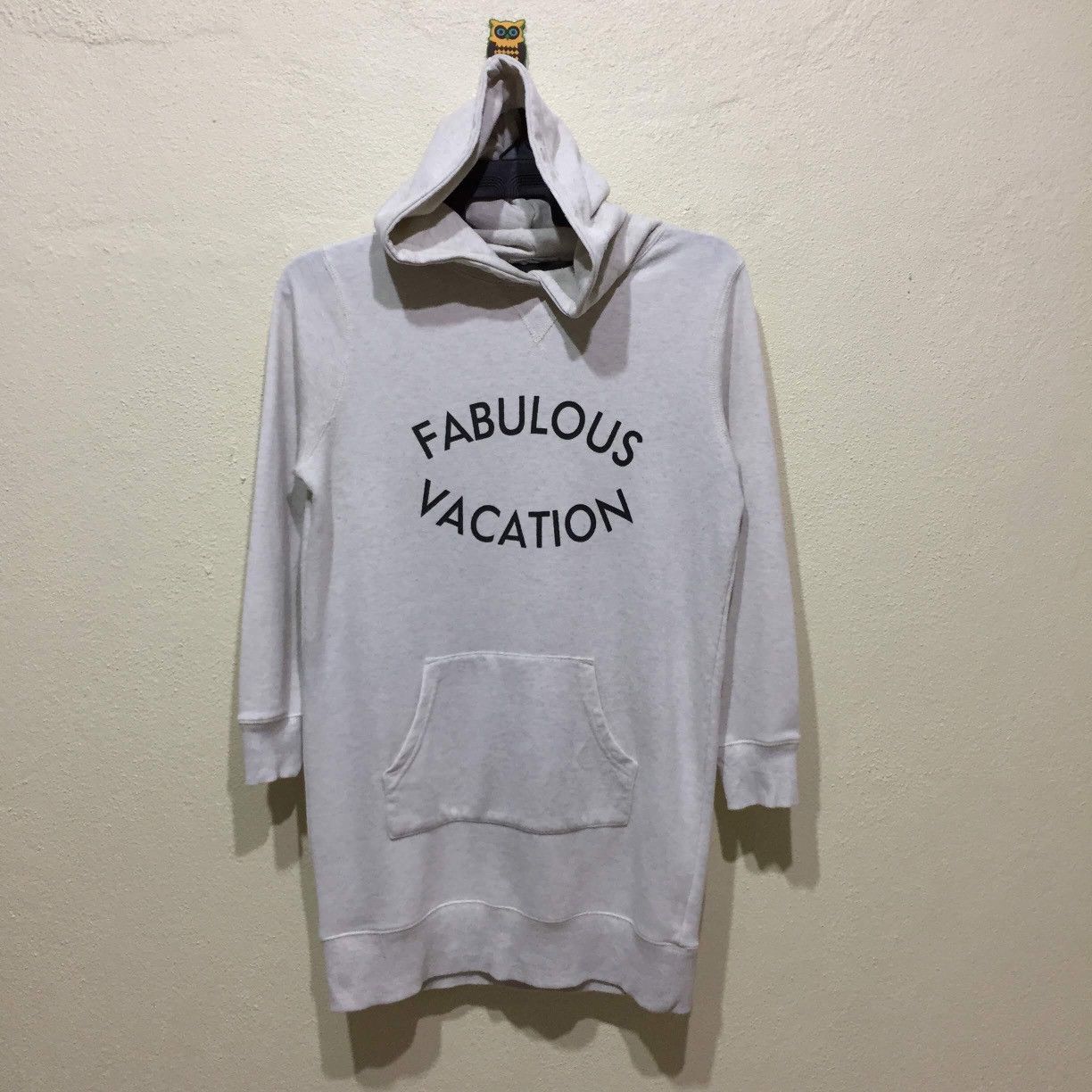 Japanese Brand BACK NUMBER Hoodie spellout FABULOUS VACATION size L fits M Size US M / EU 48-50 / 2 - 1 Thumbnail