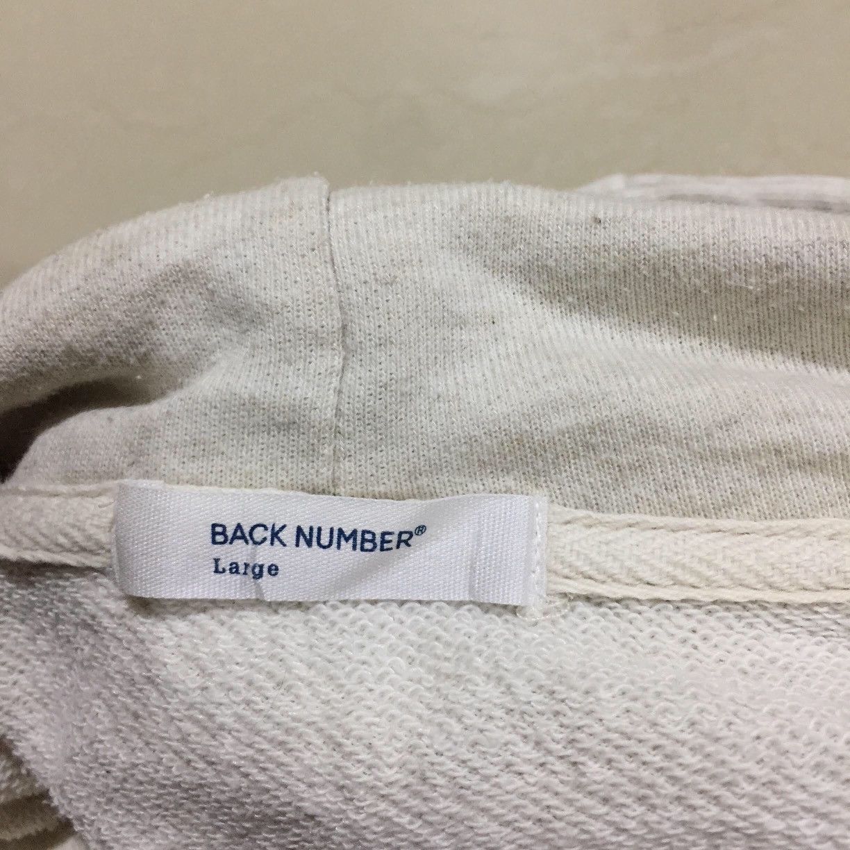 Japanese Brand BACK NUMBER Hoodie spellout FABULOUS VACATION size L fits M Size US M / EU 48-50 / 2 - 6 Thumbnail