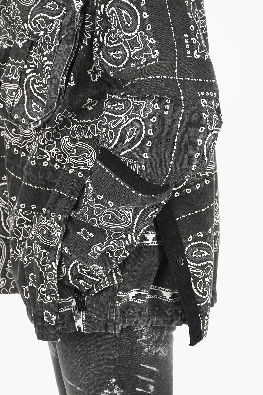 Sacai og1mm0323 Denim Jackets in Gray Size US XL / EU 56 / 4 - 3 Thumbnail