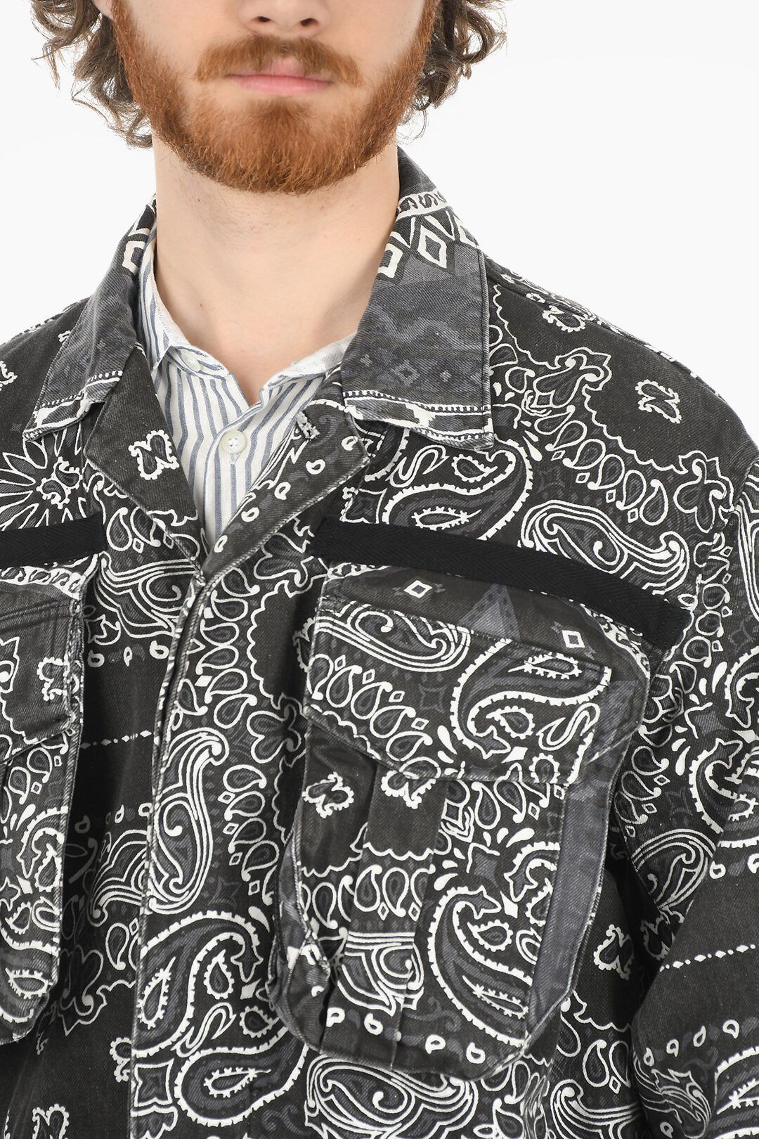 Sacai og1mm0323 Denim Jackets in Gray Size US XL / EU 56 / 4 - 4 Thumbnail
