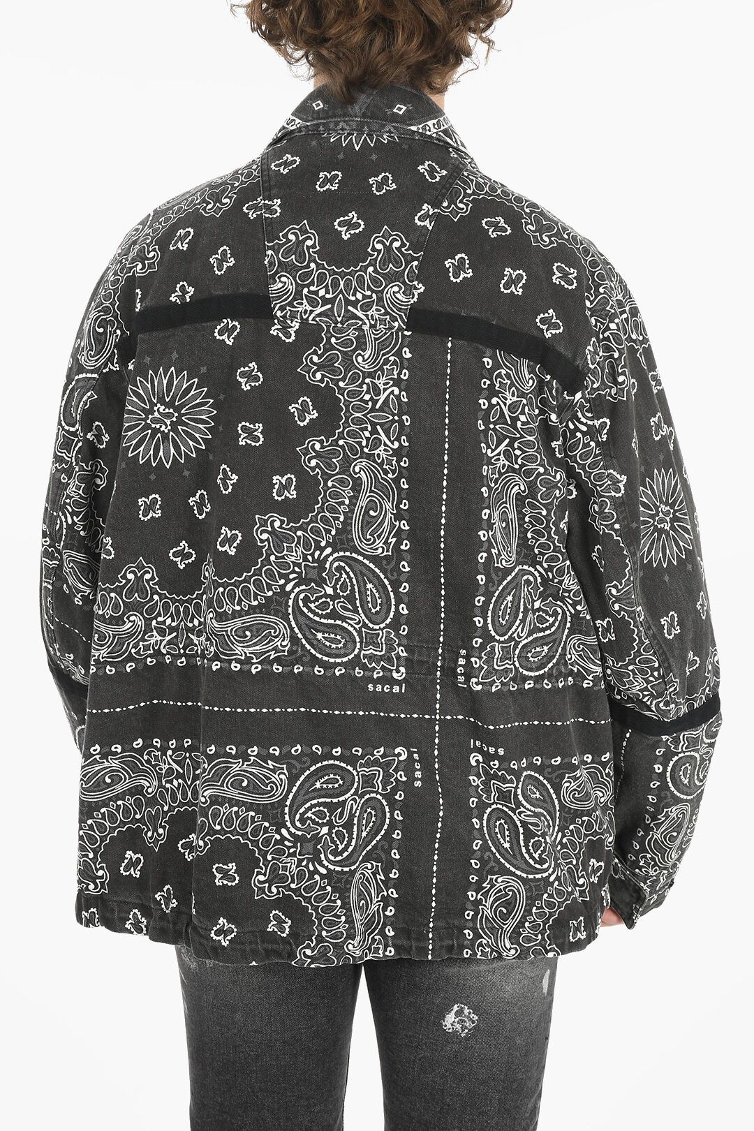 Sacai og1mm0323 Denim Jackets in Gray Size US XL / EU 56 / 4 - 2 Thumbnail