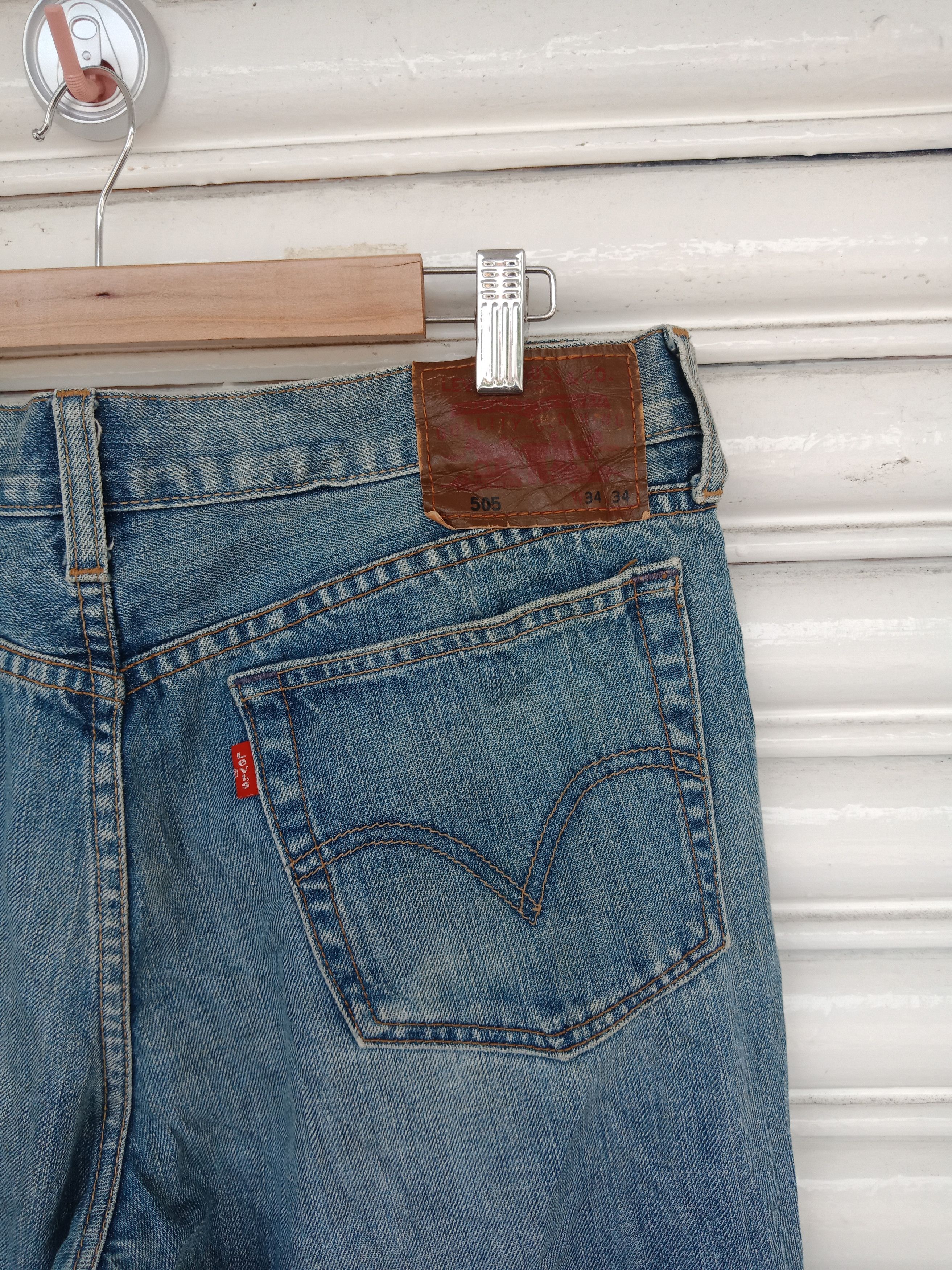 Levi's Levi's 505 Slim Straight (34" X 33") Size US 34 / EU 50 - 5 Thumbnail