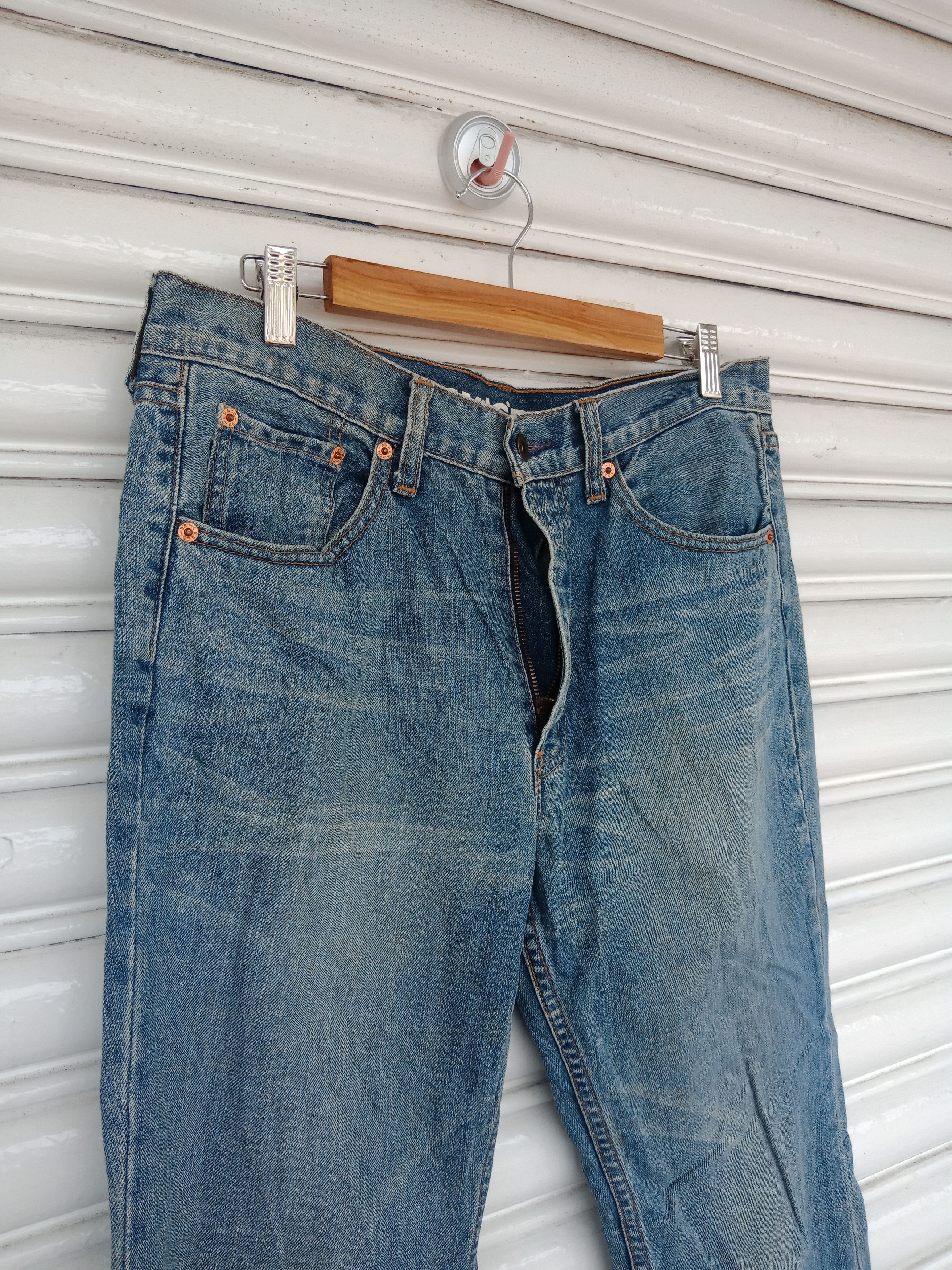 Levi's Levi's 505 Slim Straight (34" X 33") Size US 34 / EU 50 - 7 Thumbnail