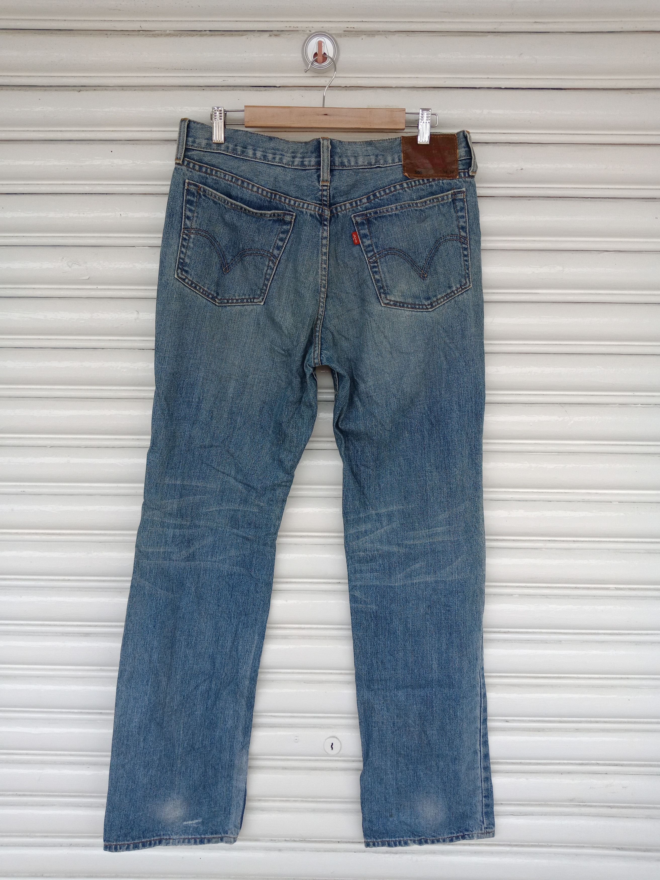 Levi's Levi's 505 Slim Straight (34" X 33") Size US 34 / EU 50 - 1 Thumbnail
