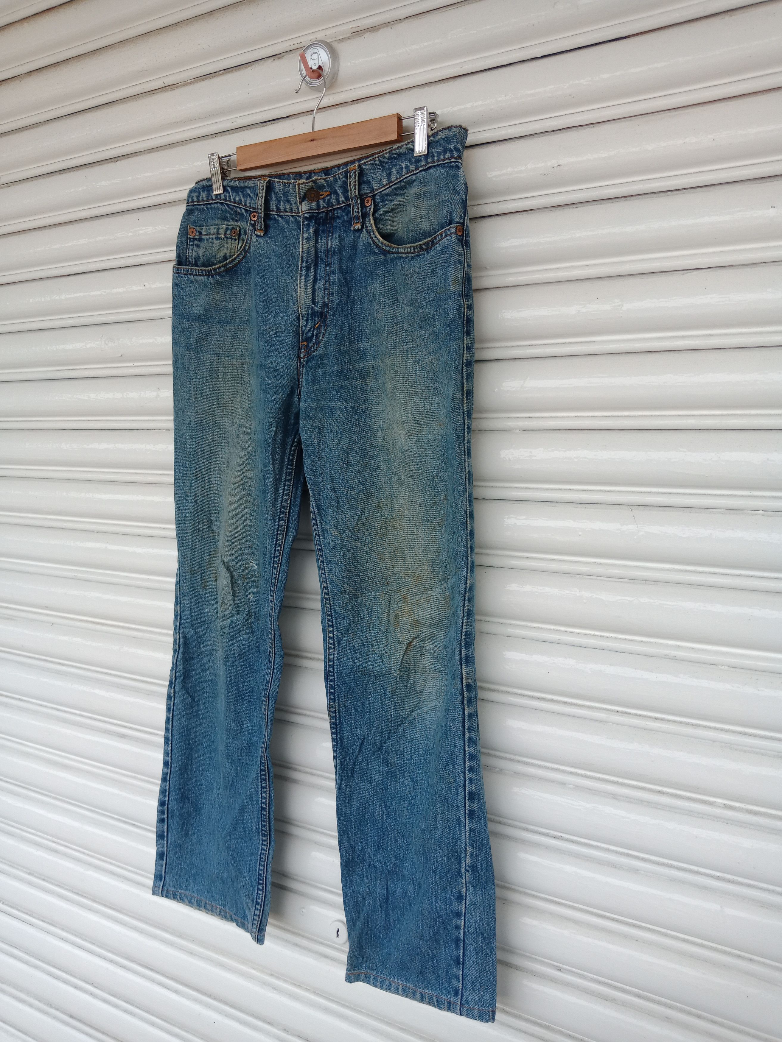 Levi's Levi's 505 Distressed Light Washed (31" X 27") Size US 31 - 3 Thumbnail