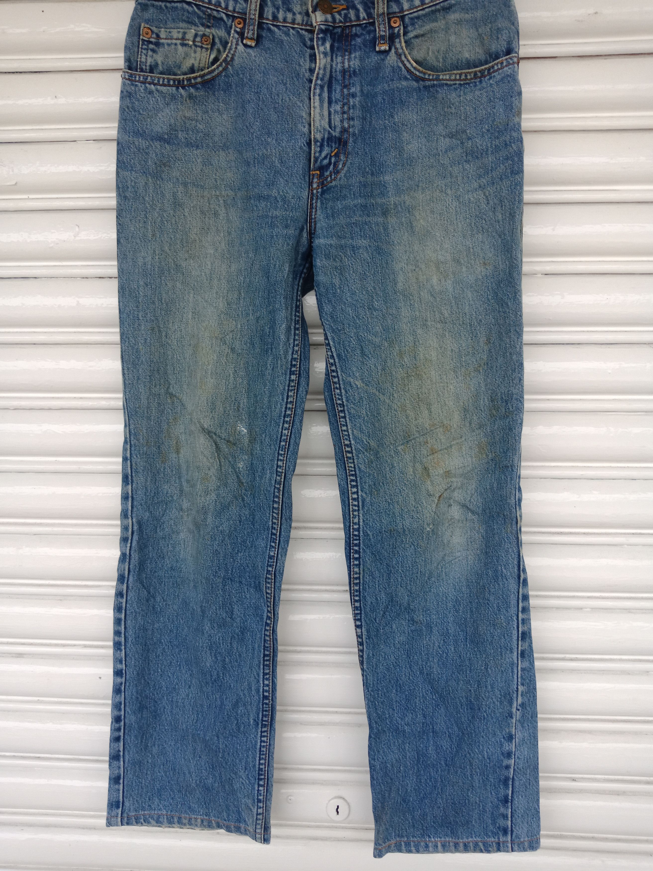 Levi's Levi's 505 Distressed Light Washed (31" X 27") Size US 31 - 7 Thumbnail