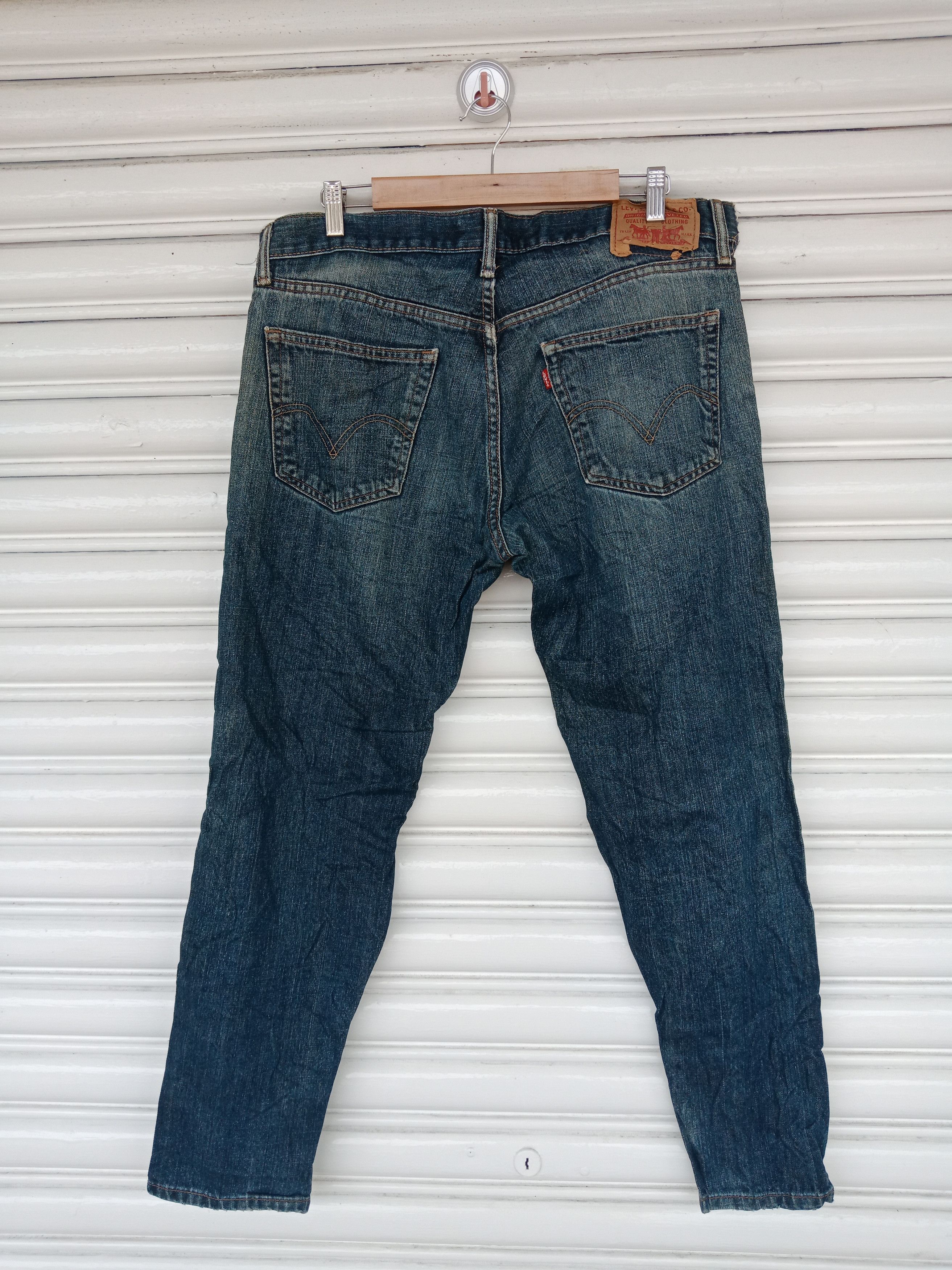 Levi's Levi's 559 Light Washed Relaxed Straight (37" X 29.5") Size US 37 - 2 Thumbnail