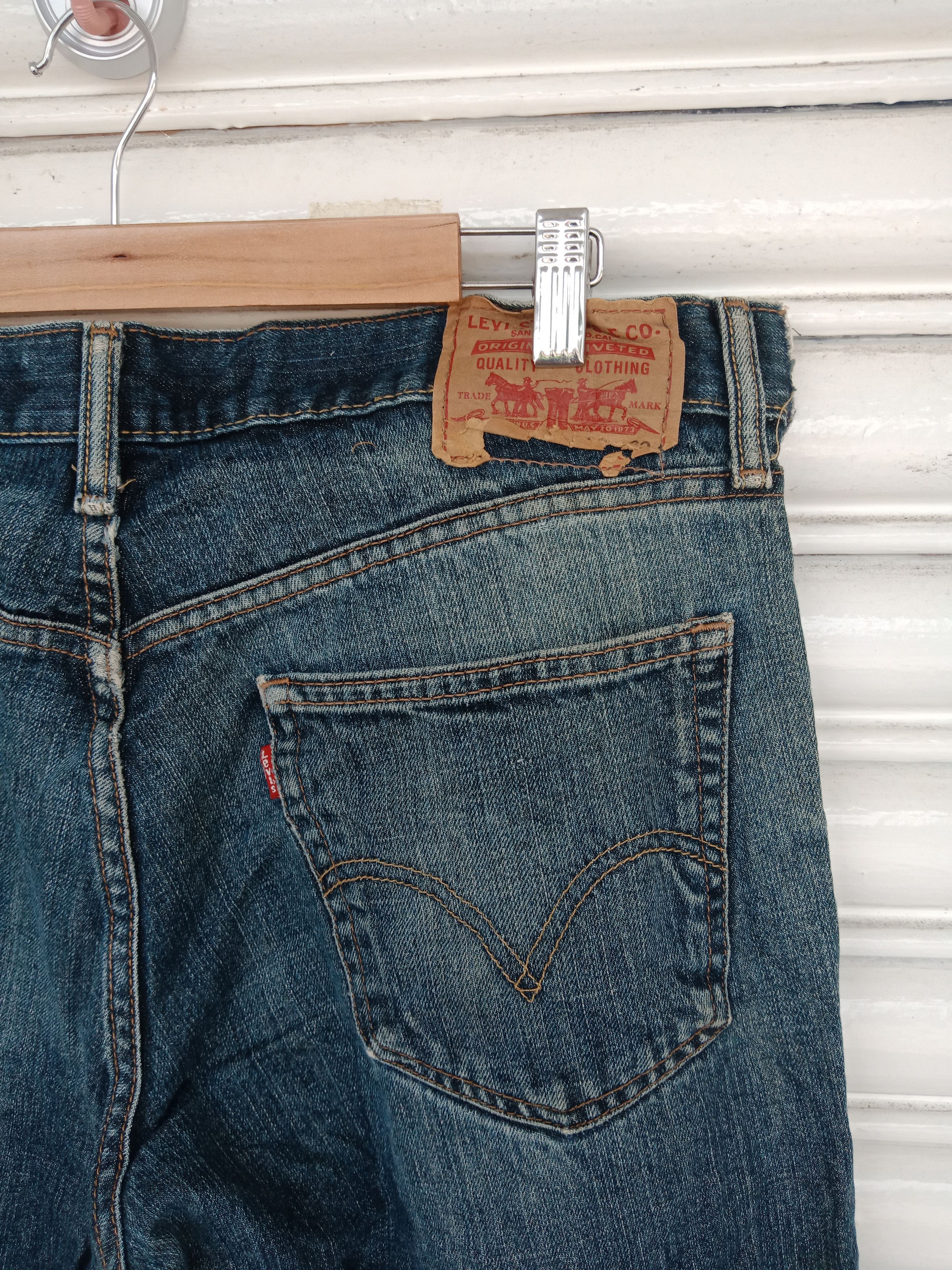 Levi's Levi's 559 Light Washed Relaxed Straight (37" X 29.5") Size US 37 - 7 Thumbnail