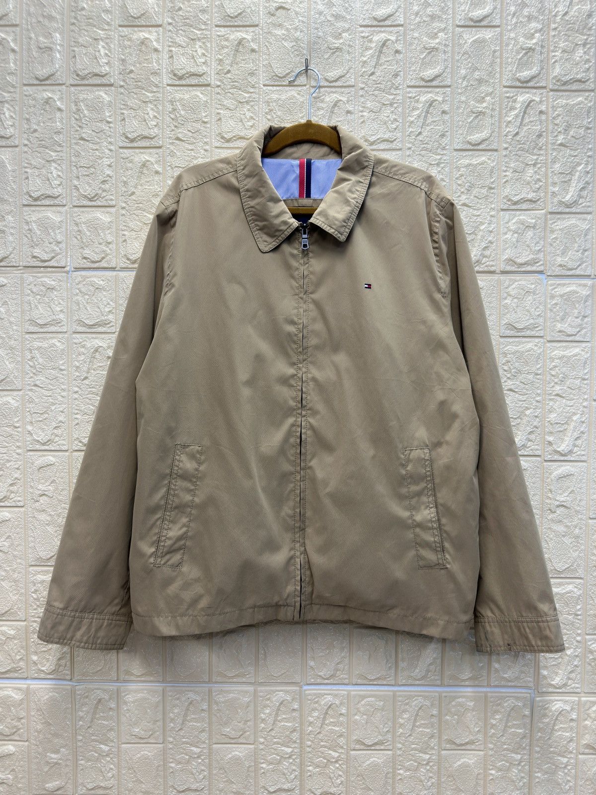 Tommy Hilfiger Nylon Harrington Jacket GR75