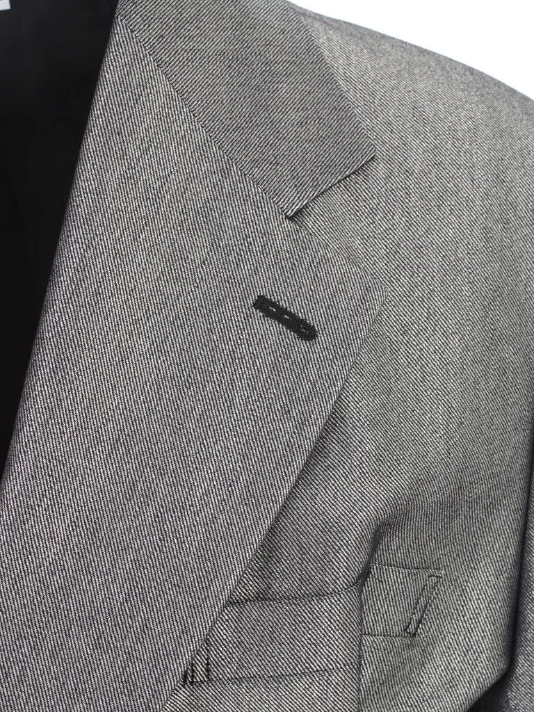 Comme des Garcons Homme Plus NEW M Metallic Silver Deconstructed Folds Blazer Jacket Size US M / EU 48-50 / 2 - 5 Thumbnail