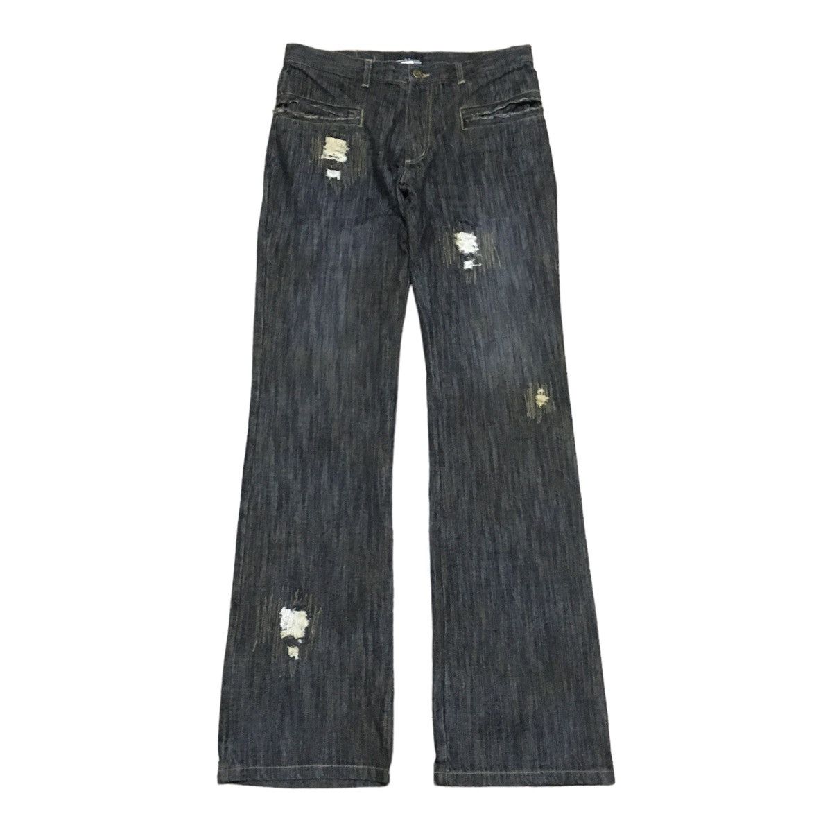 If Six Was Nine × In The Attic Rare Design Vintage Brand In The Attic Flared Jeans 1990s Size US 31 - 1 Thumbnail